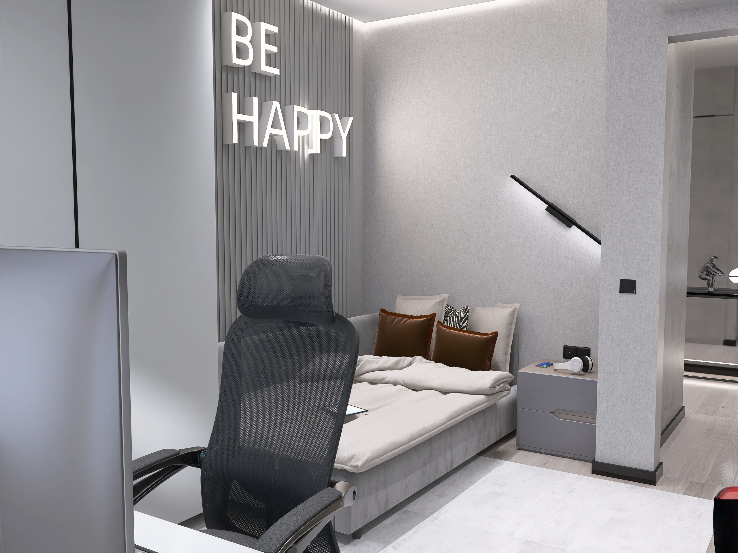 КП Гармония. Площадь 107 кв. м. Дизайнер интерьера в Новосибирске_Елена Сергеева