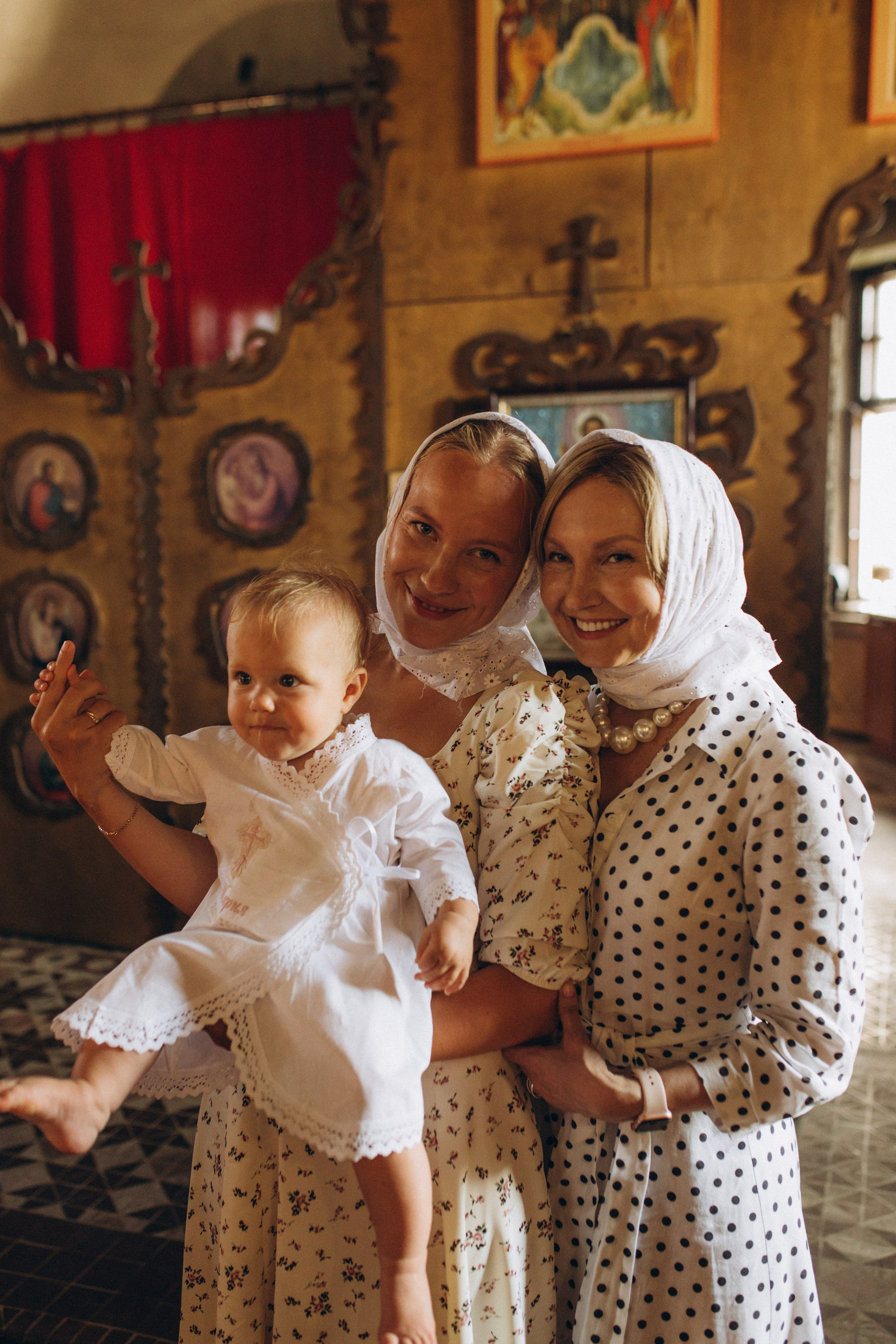 Крещение Марии. Семейный фотограф в Обнинске