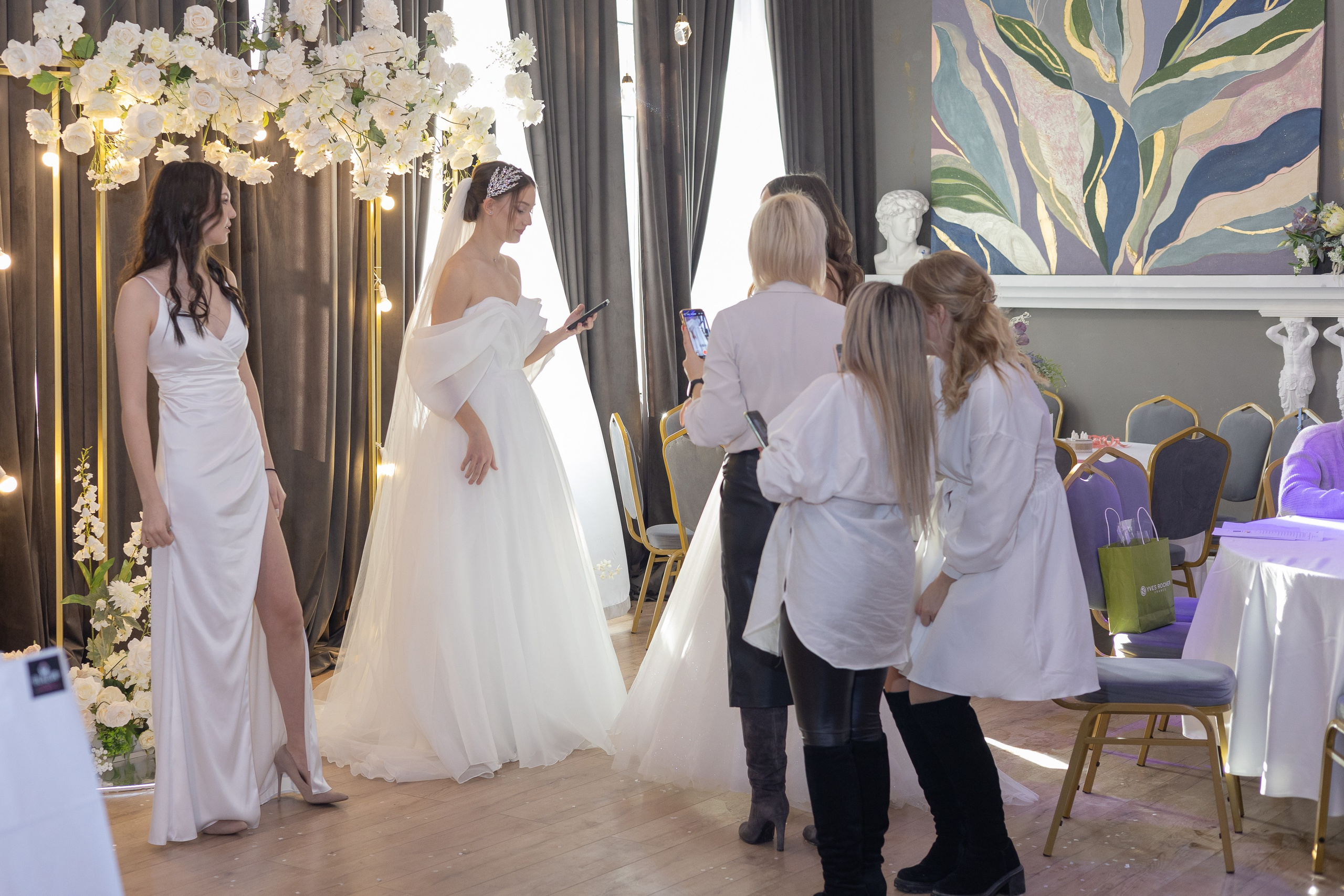 Свадебное чаепитие для молодоженов