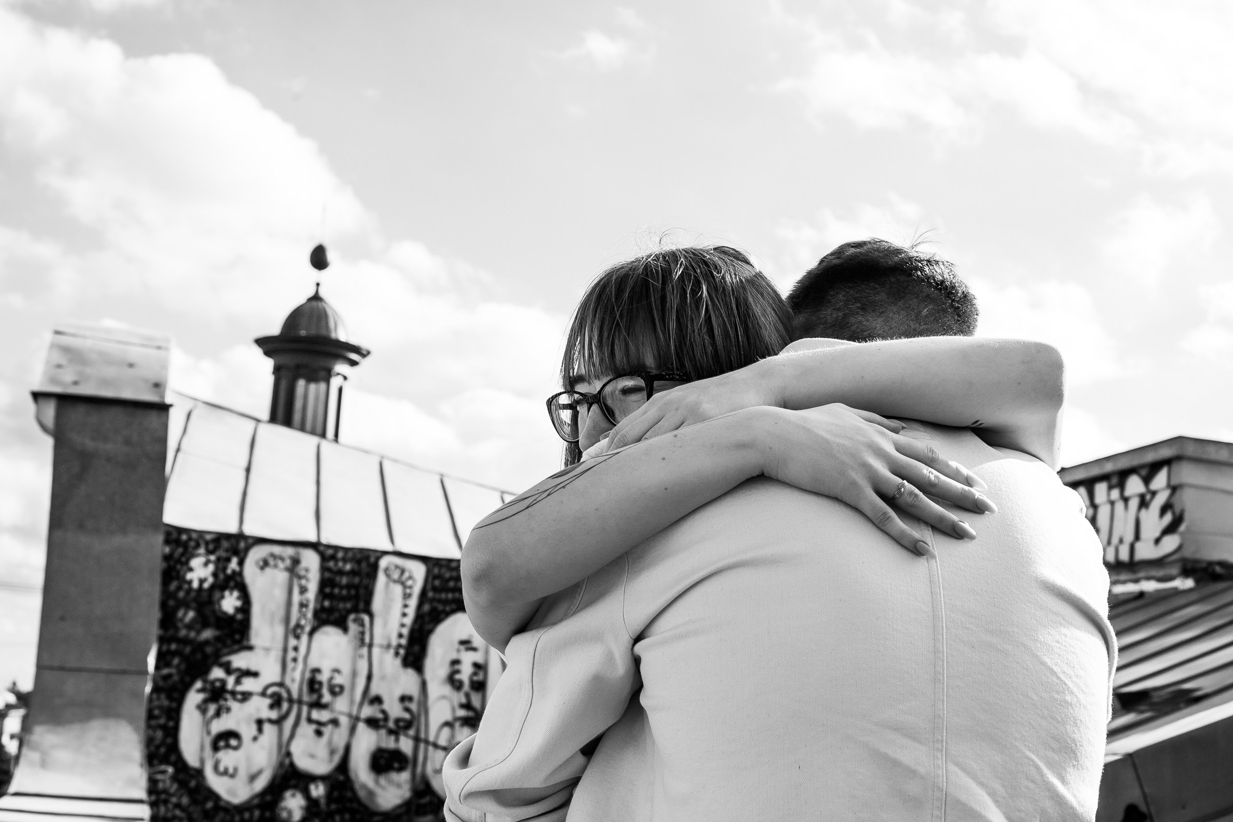 Свидание на крыше. Фотограф в Санкт-Петербурге Юлия Ласкари