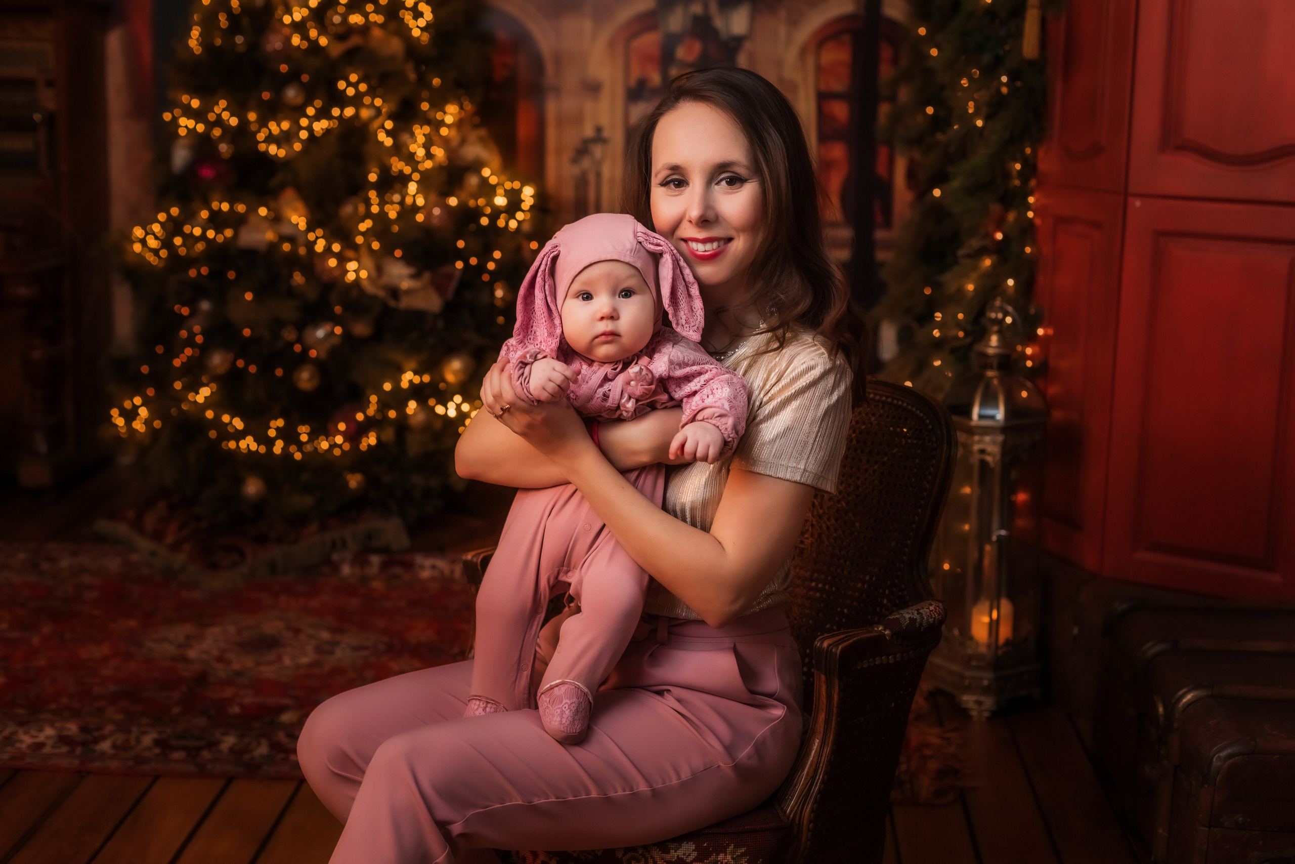 Илья, Таисия, Алиса. Новогодняя. Семейный и детский фотограф в Екатеринбурге Оксана Пипкина