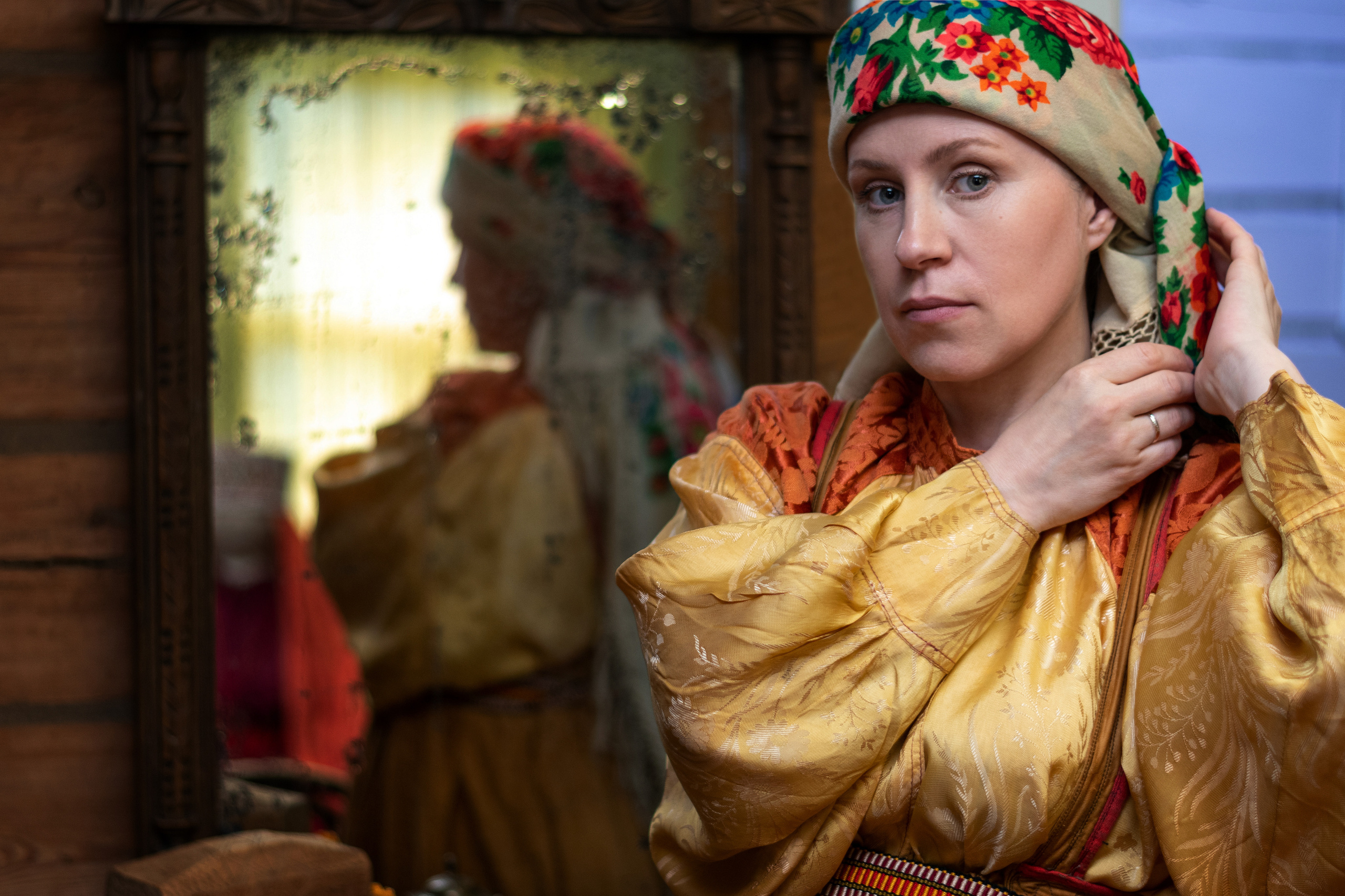 Ижемский наряд. Фотограф в с. Ижма Республика Коми Терентьев Сергей