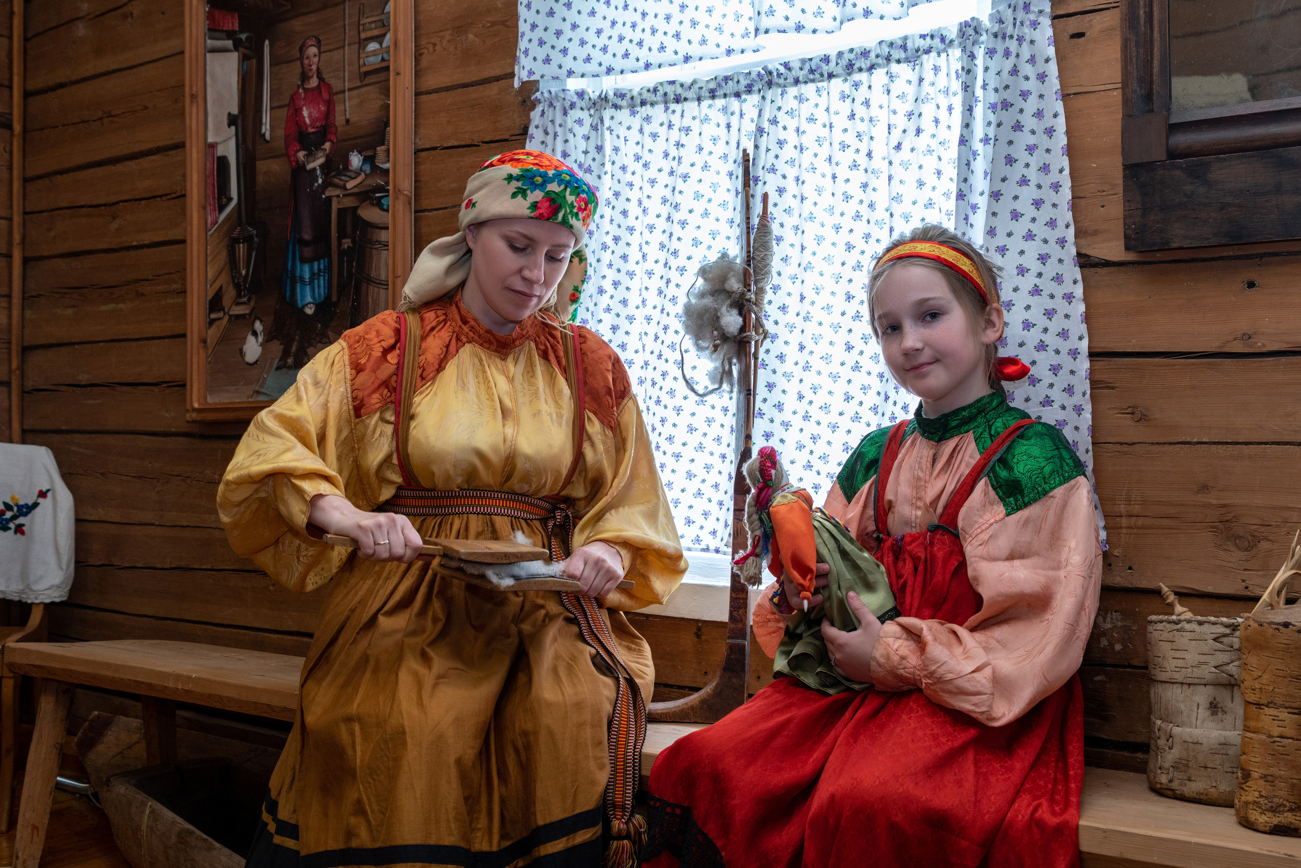Ижемский наряд. Фотограф в с. Ижма Республика Коми Терентьев Сергей