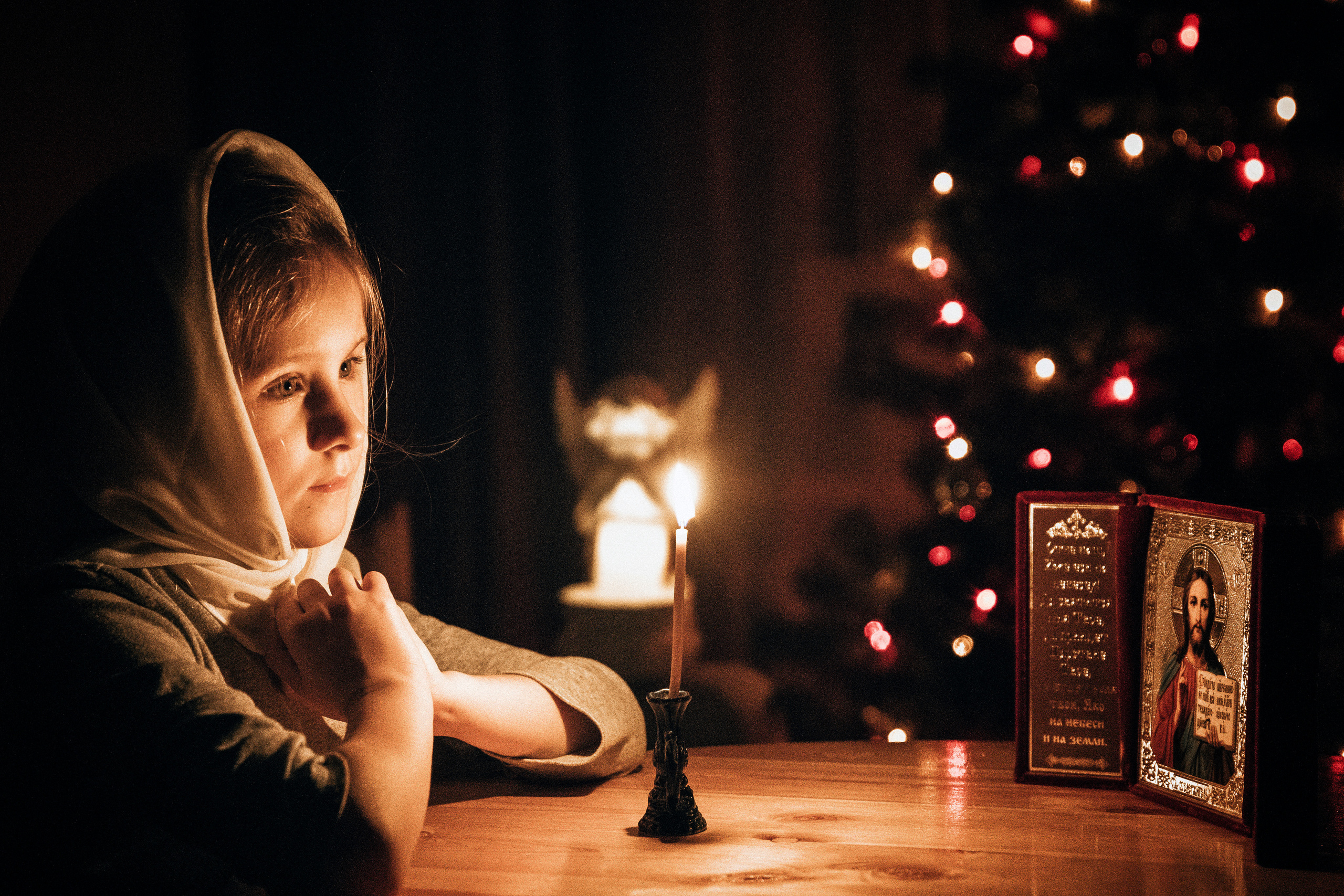 На рождество. Фотограф в с. Ижма Республика Коми Терентьев Сергей