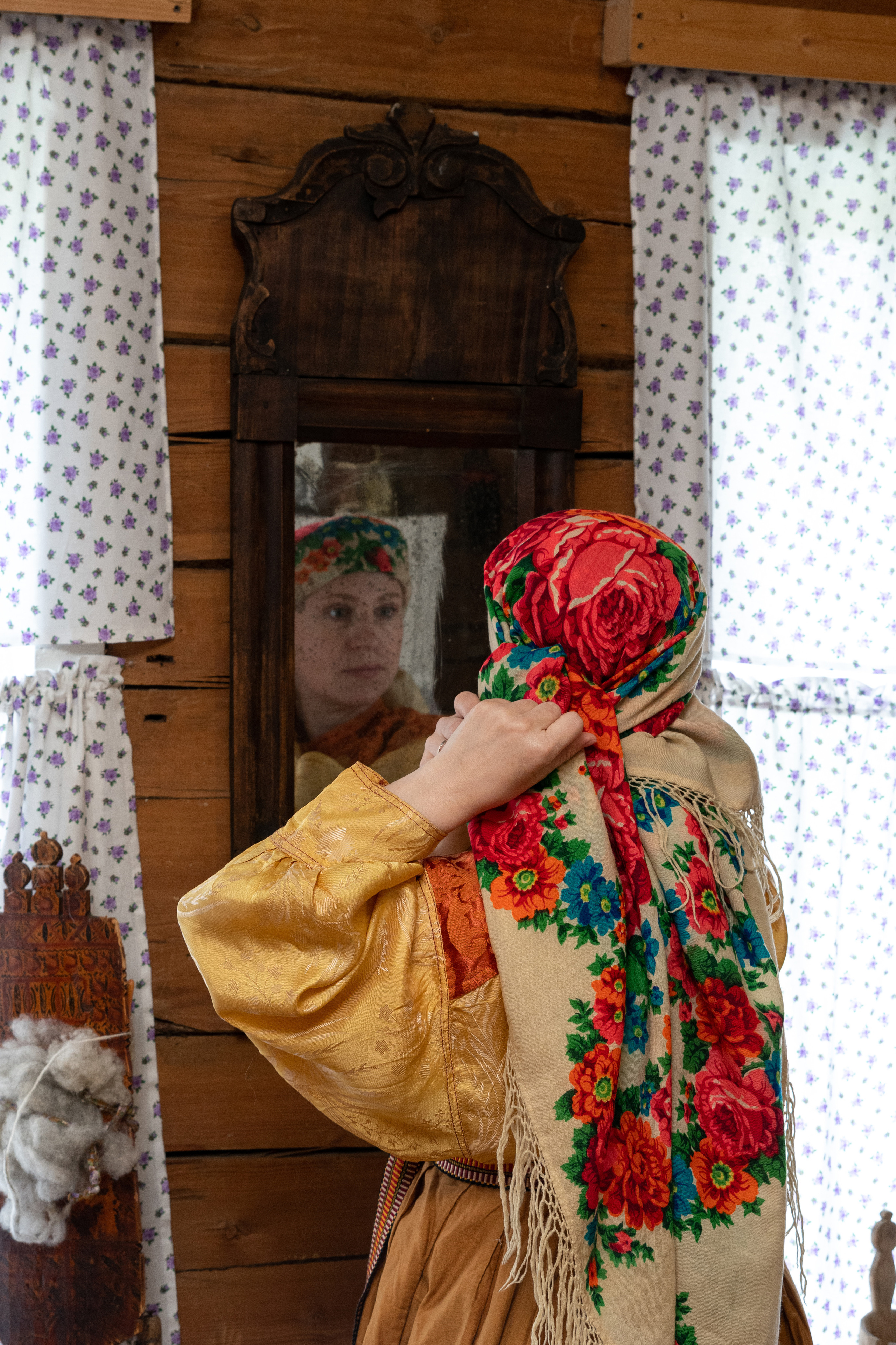 Ижемский наряд. Фотограф в с. Ижма Республика Коми Терентьев Сергей