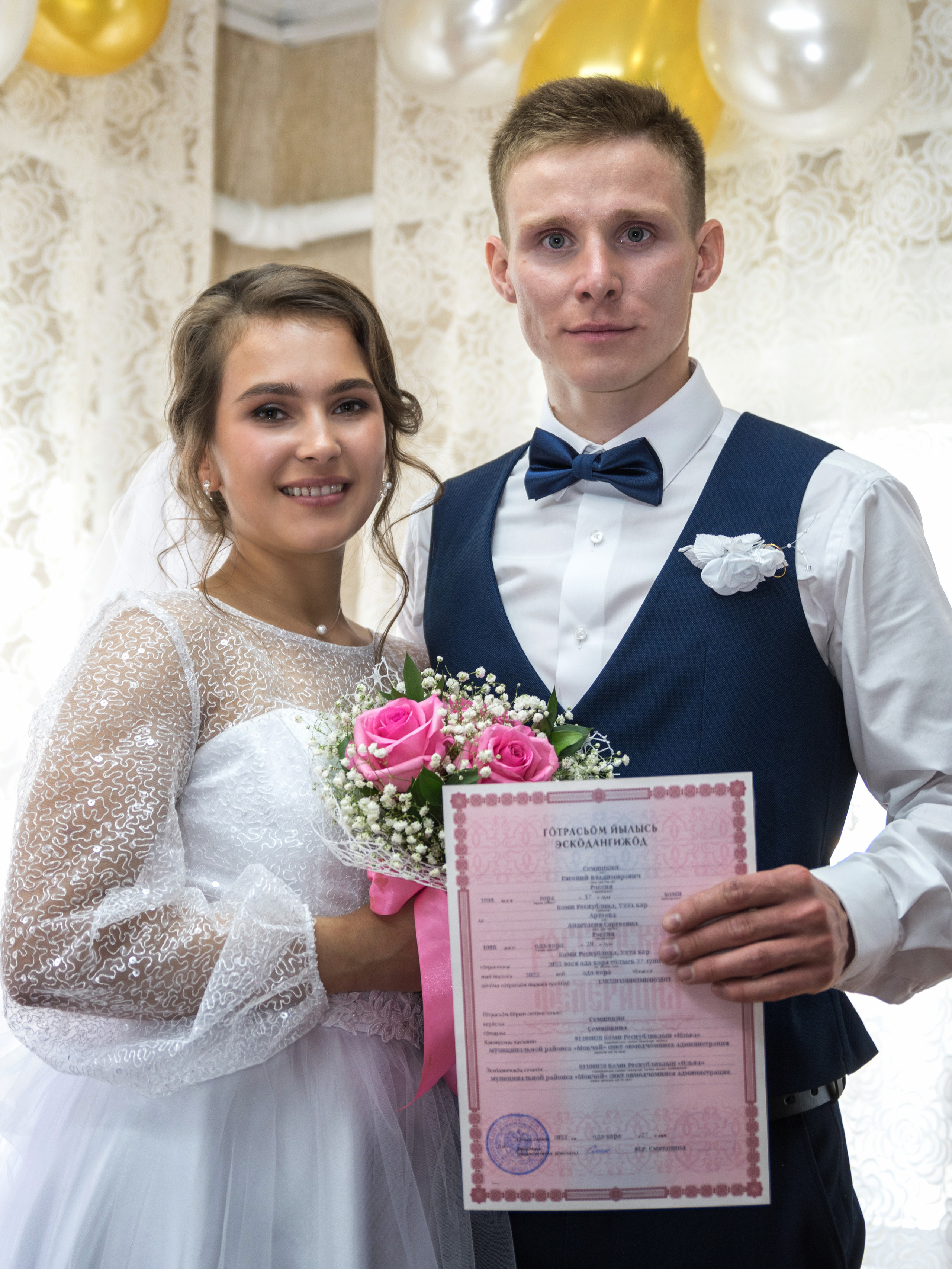 Свадьба Насти и Жени. Фотограф в с. Ижма Республика Коми Терентьев Сергей