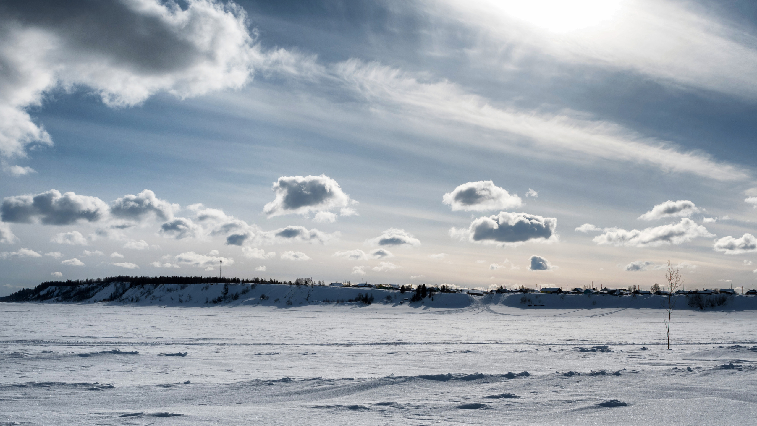 Зимняя дорога. Фотограф в с. Ижма Республика Коми Терентьев Сергей