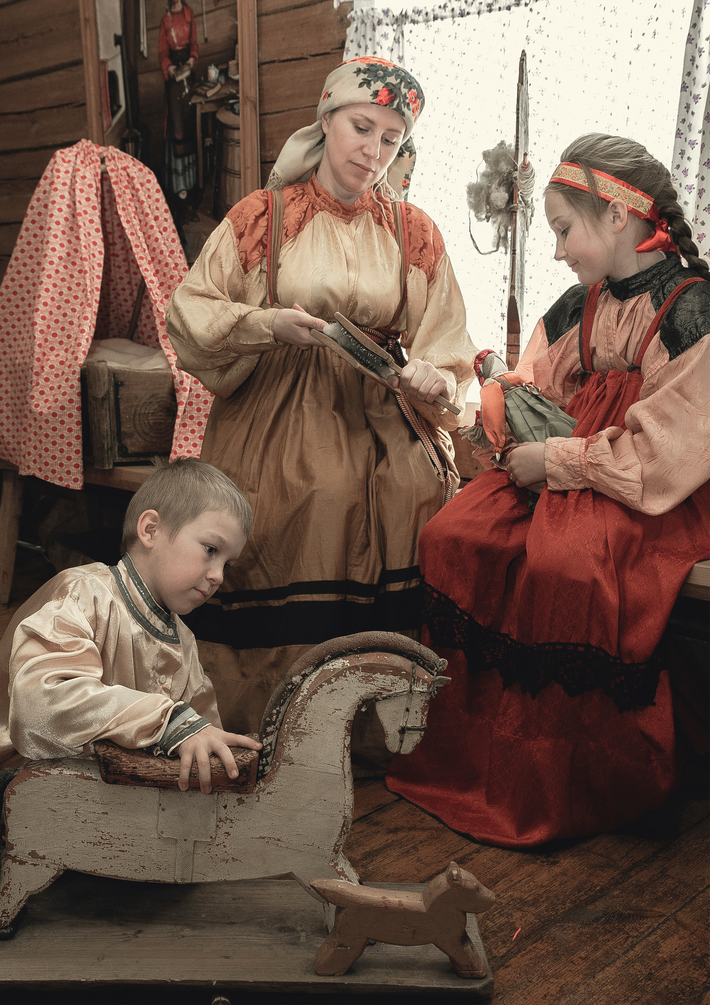 Ижемский наряд. Фотограф в с. Ижма Республика Коми Терентьев Сергей