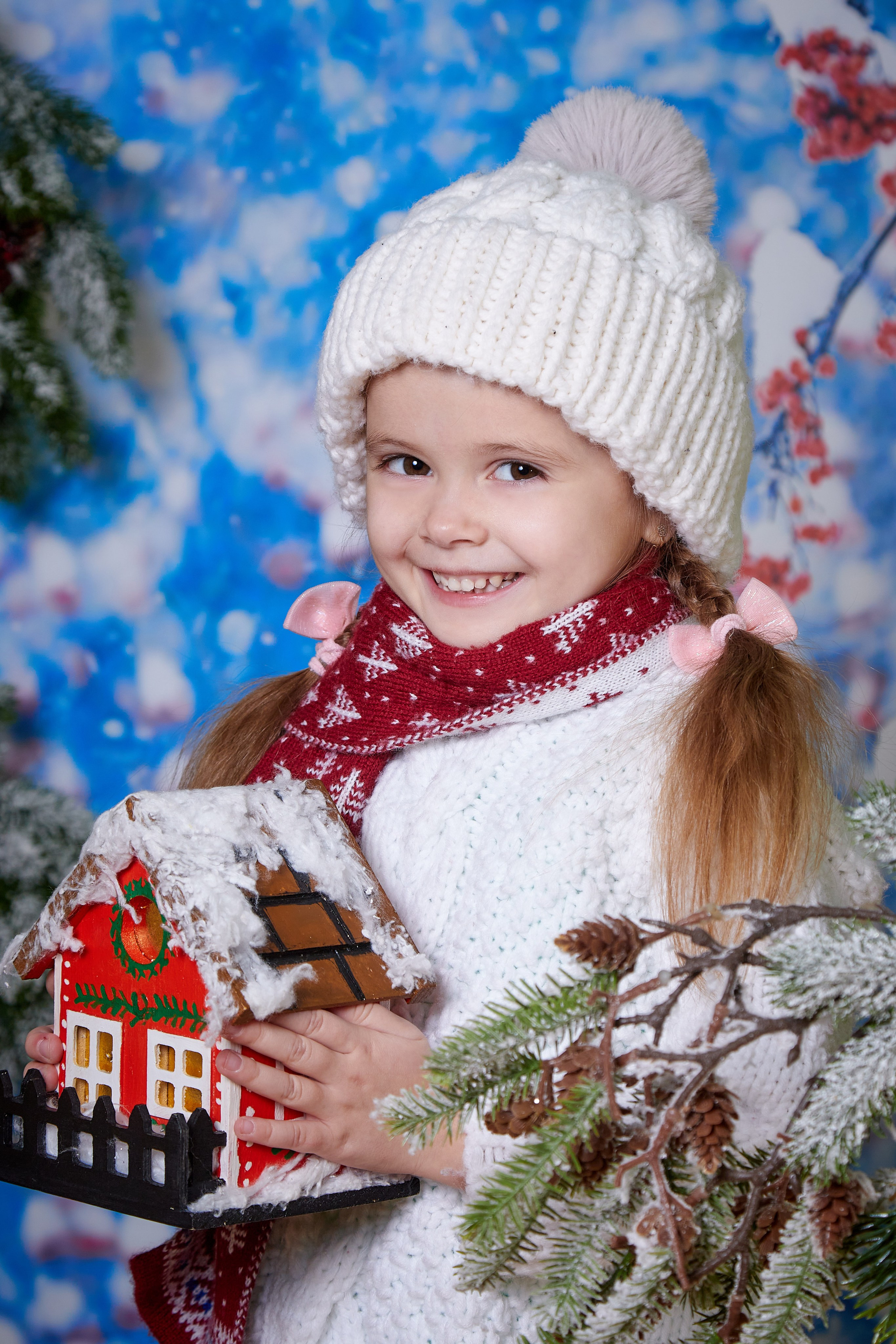 В зимнем лесу. Детская выездная фотостудия