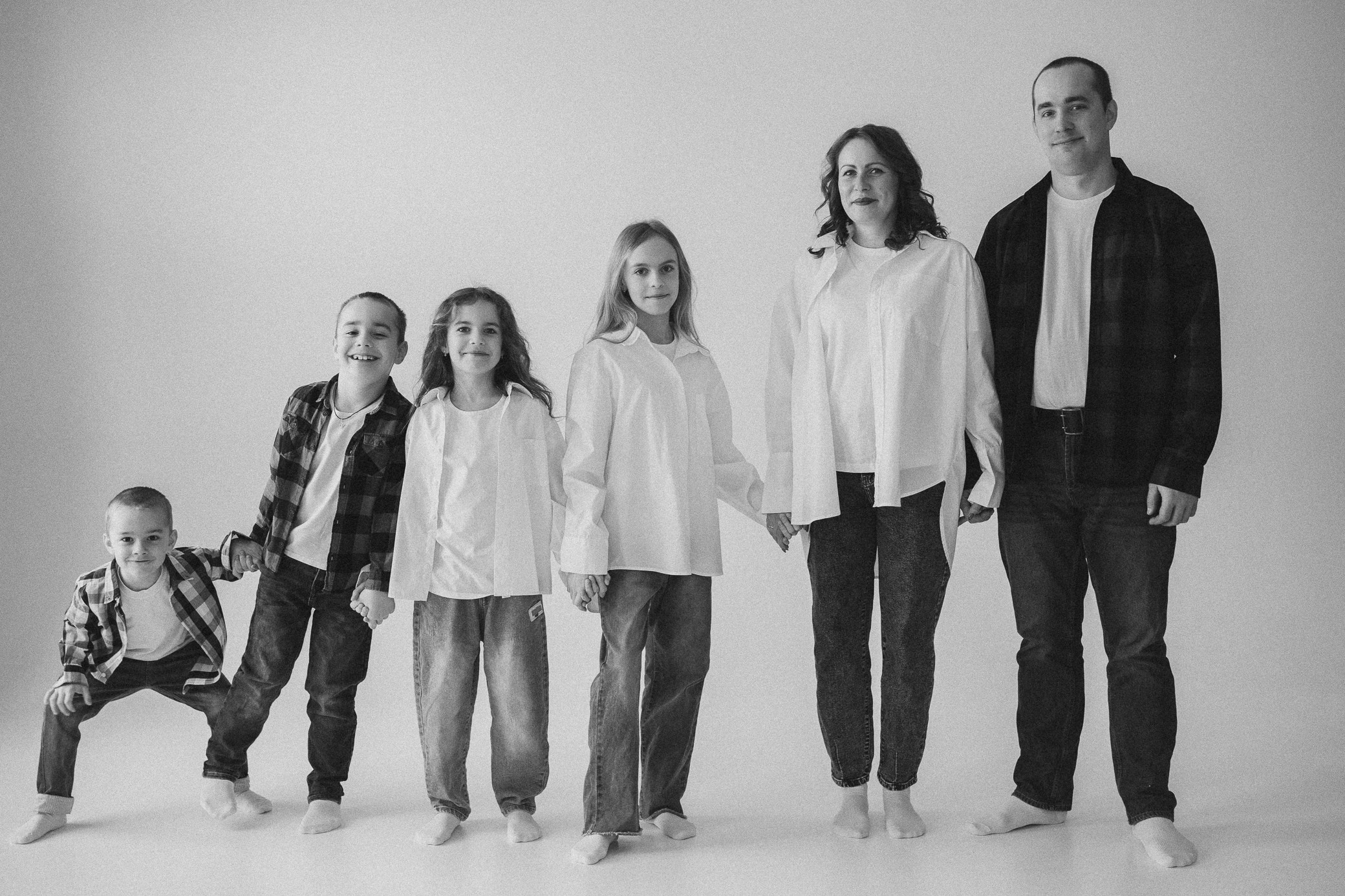 Съемка многодетной семьи. Семейный и детский фотограф в Сергиев Посаде, Хотьково Якимчук Любовь