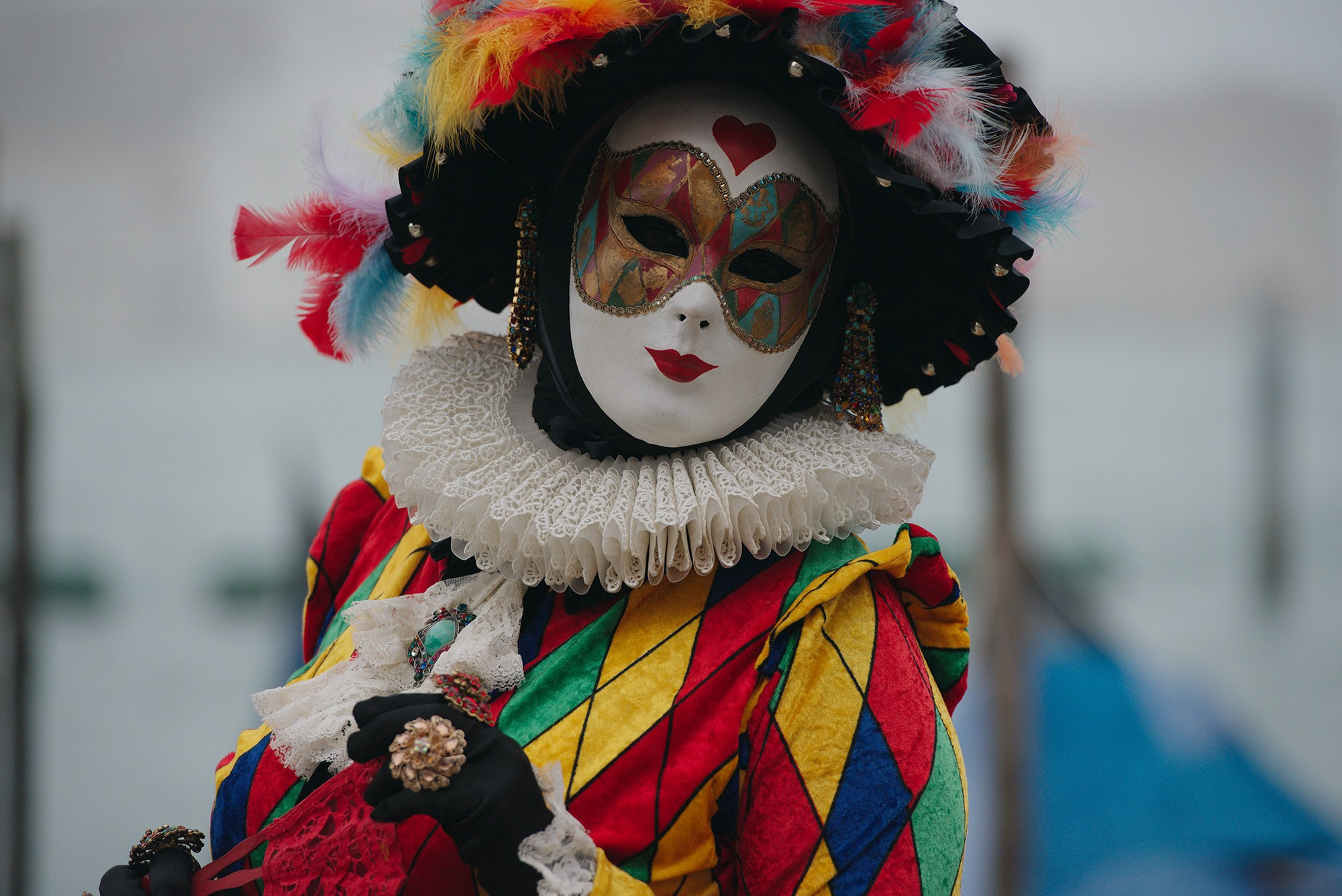 Фотографии Венецианского карнавала: Роскошные маски