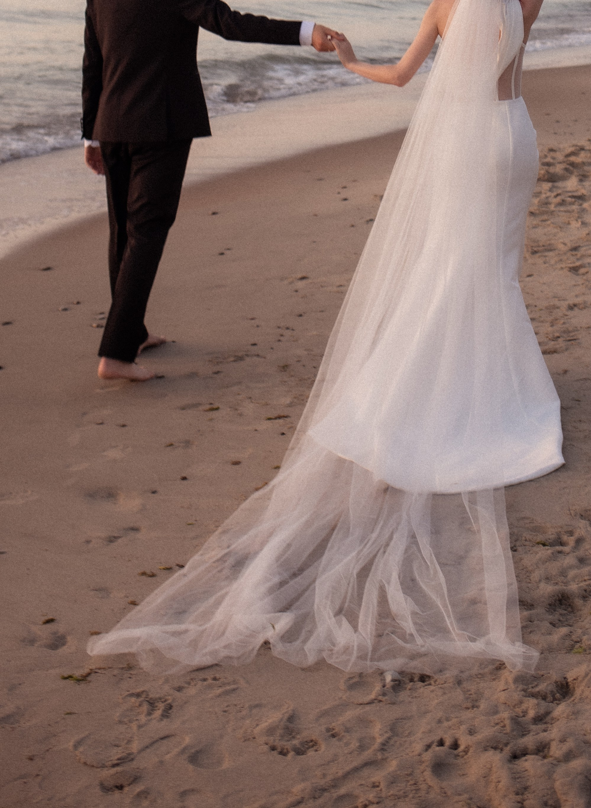 Александра и Влад. На закате. Фотограф в Калининграде Решетникова Алина