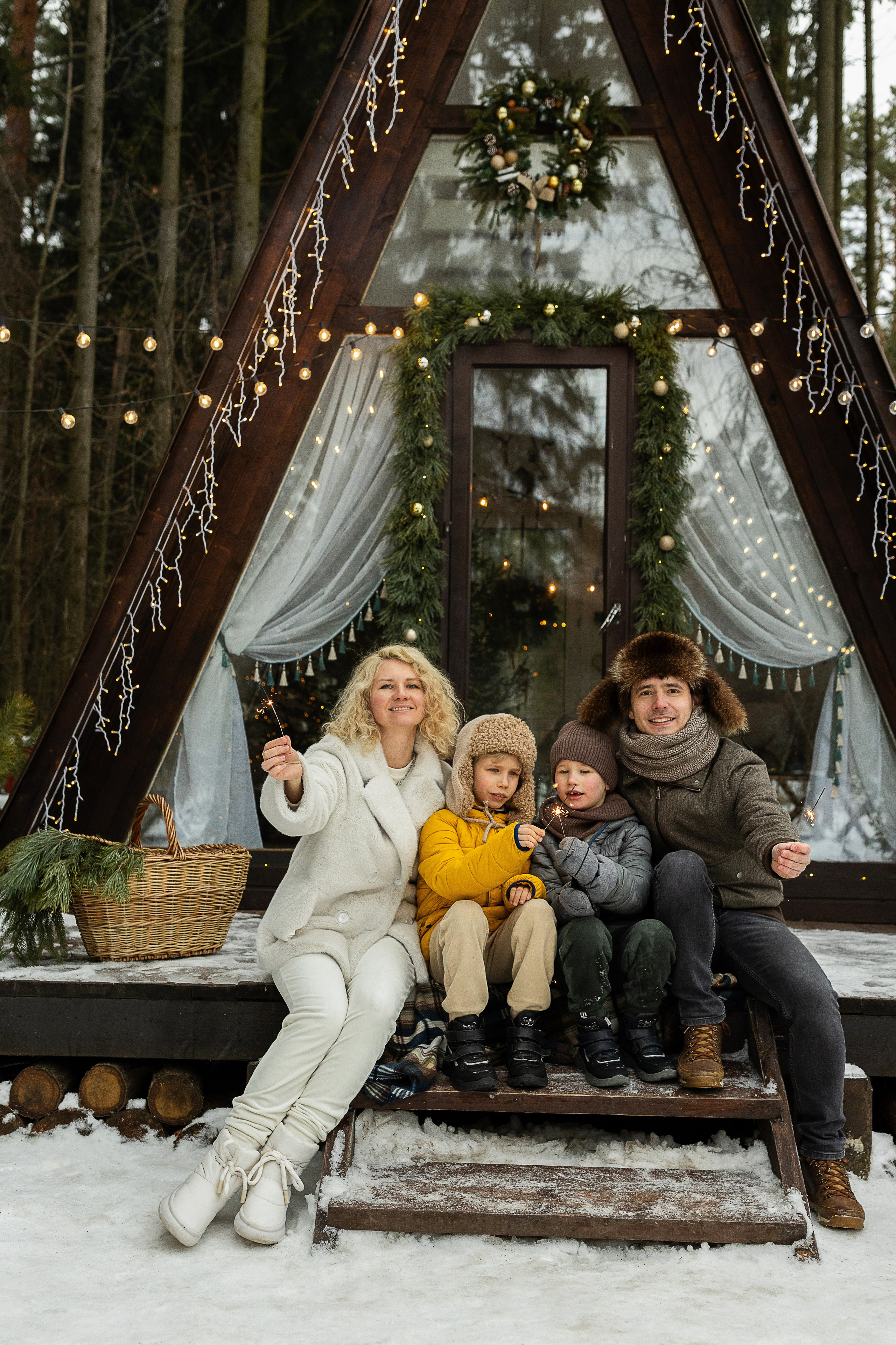 Зима в Кантри Хаус (загородная локация)