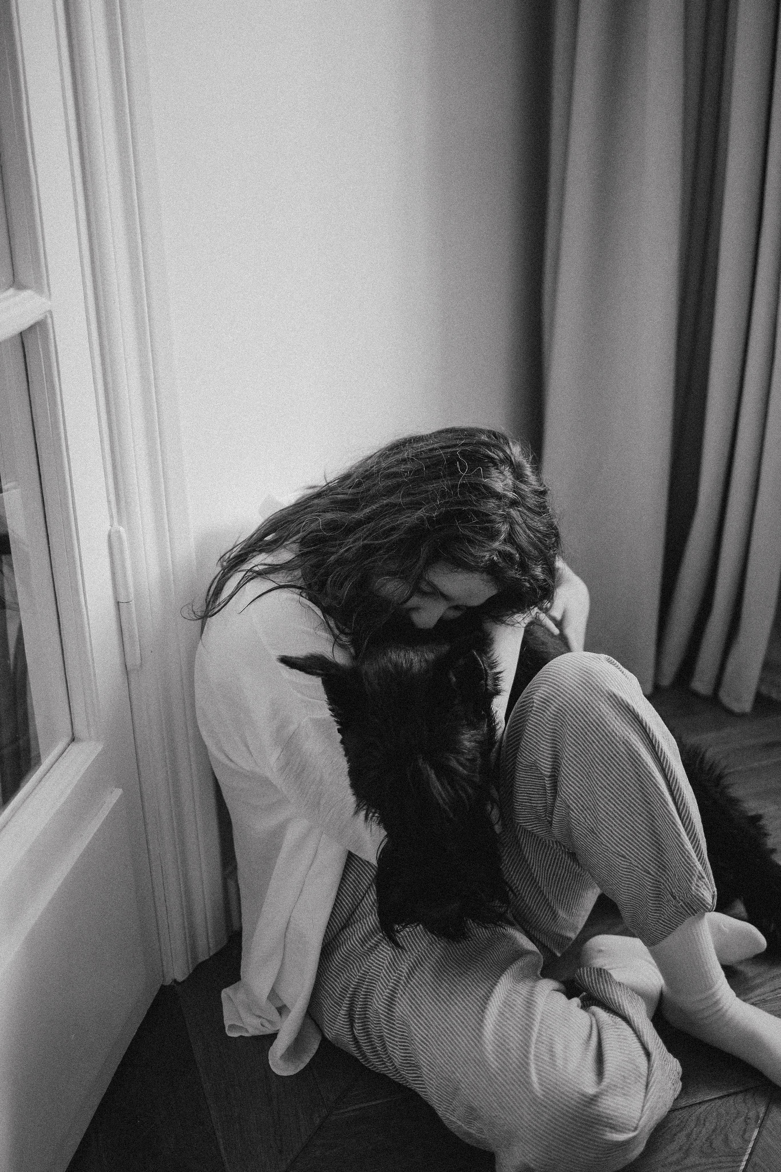 Умбра и Даша. Фотограф анималист Анастасия Пикей