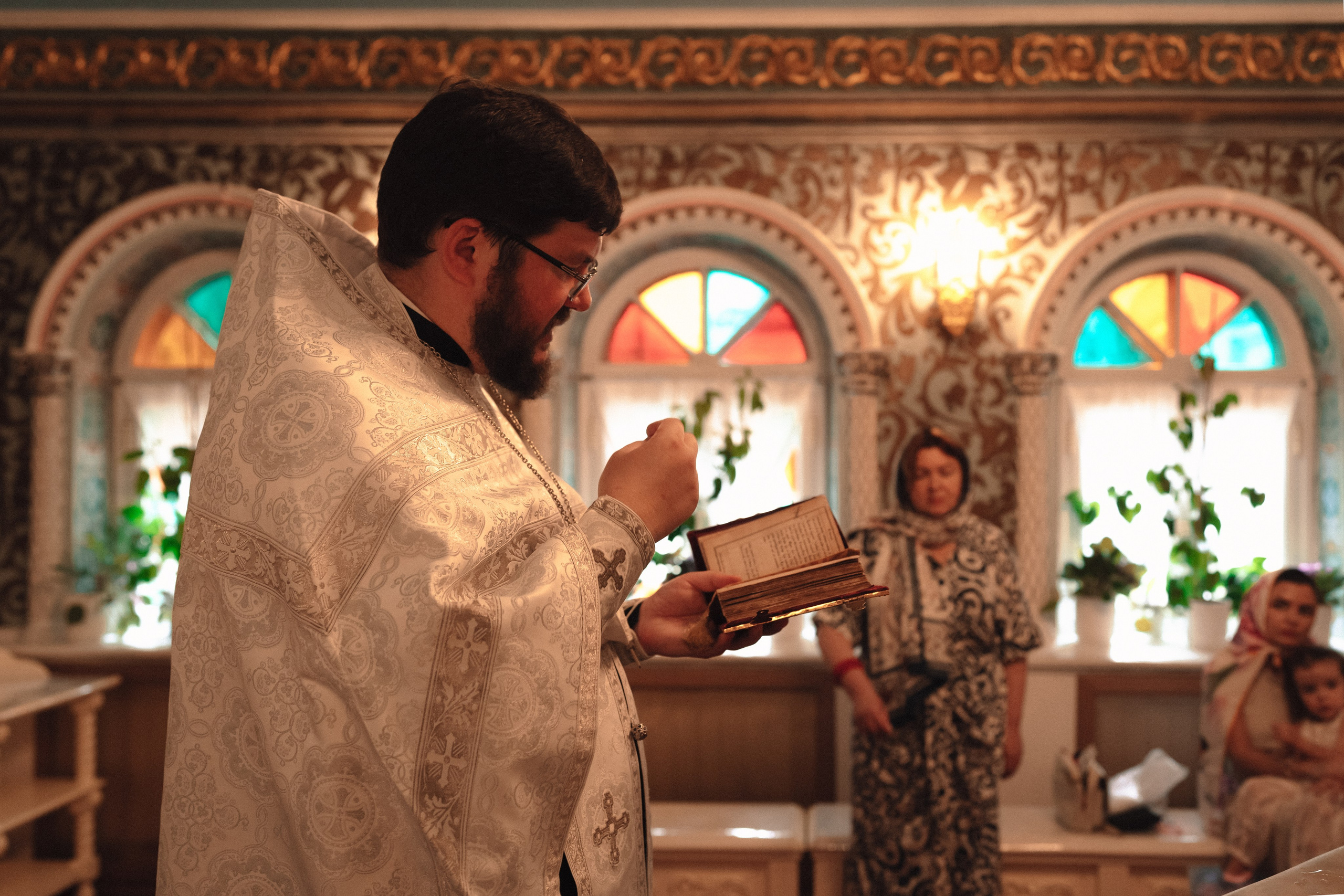 Таинство крещения. Семейный фотограф Валерия Фабричникова, Москва