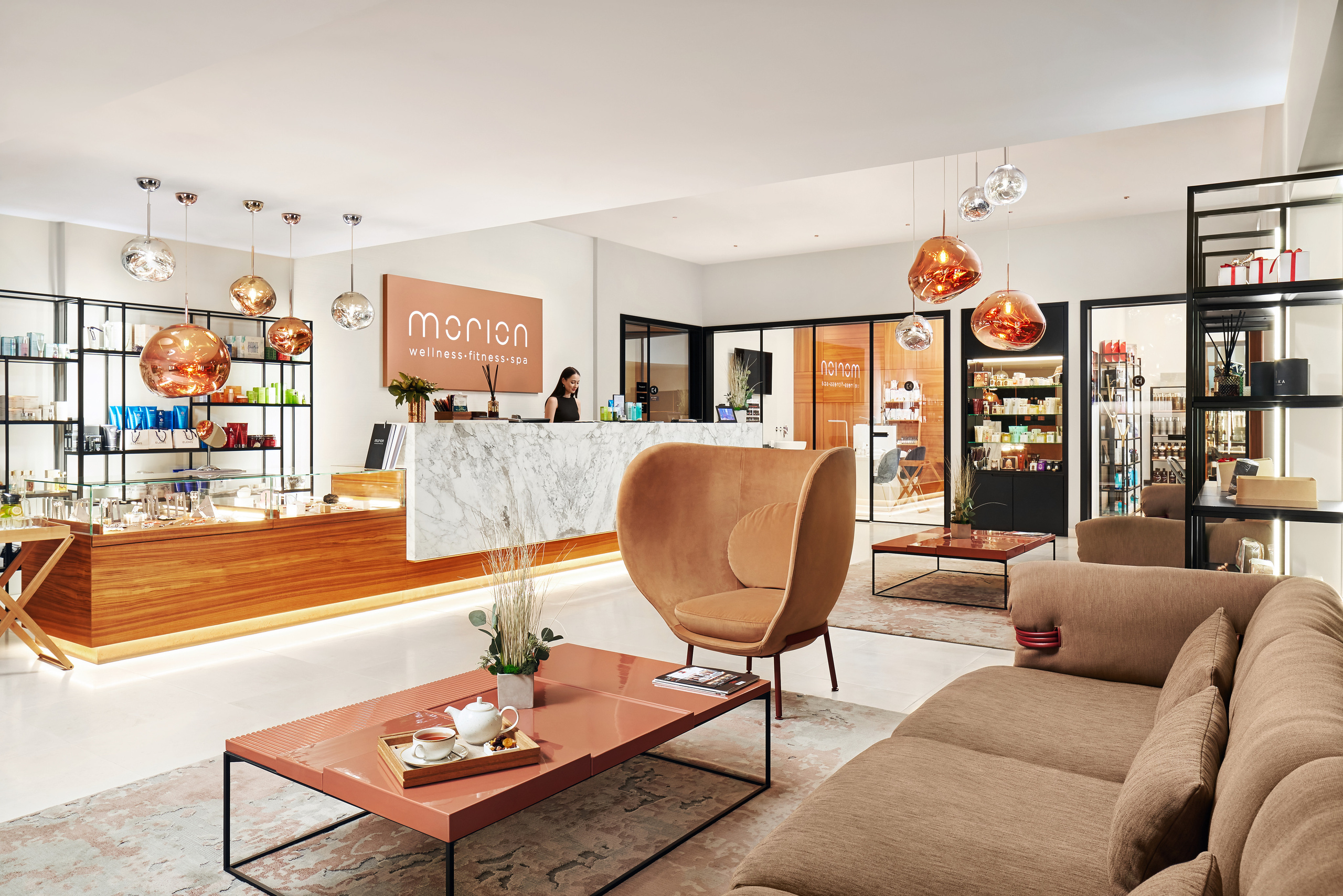 Spa, ресепшн, приемная spa, девушка