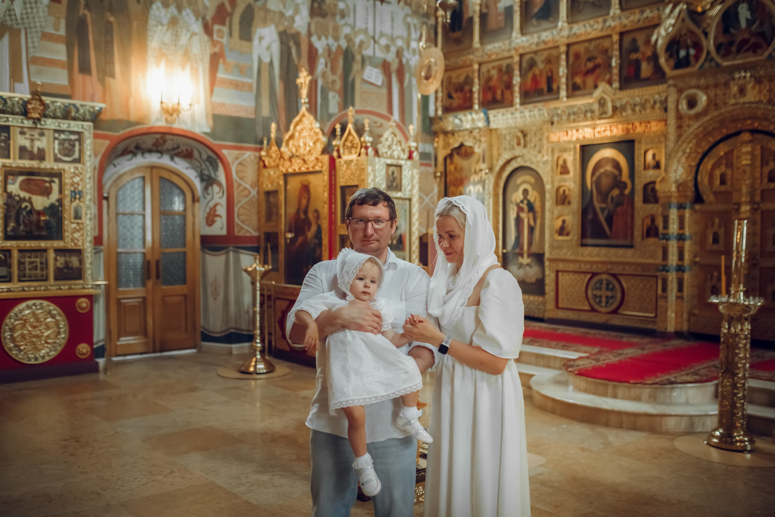 Крещение Яны. Фотограф на Крещение, семейный фотограф в Москве