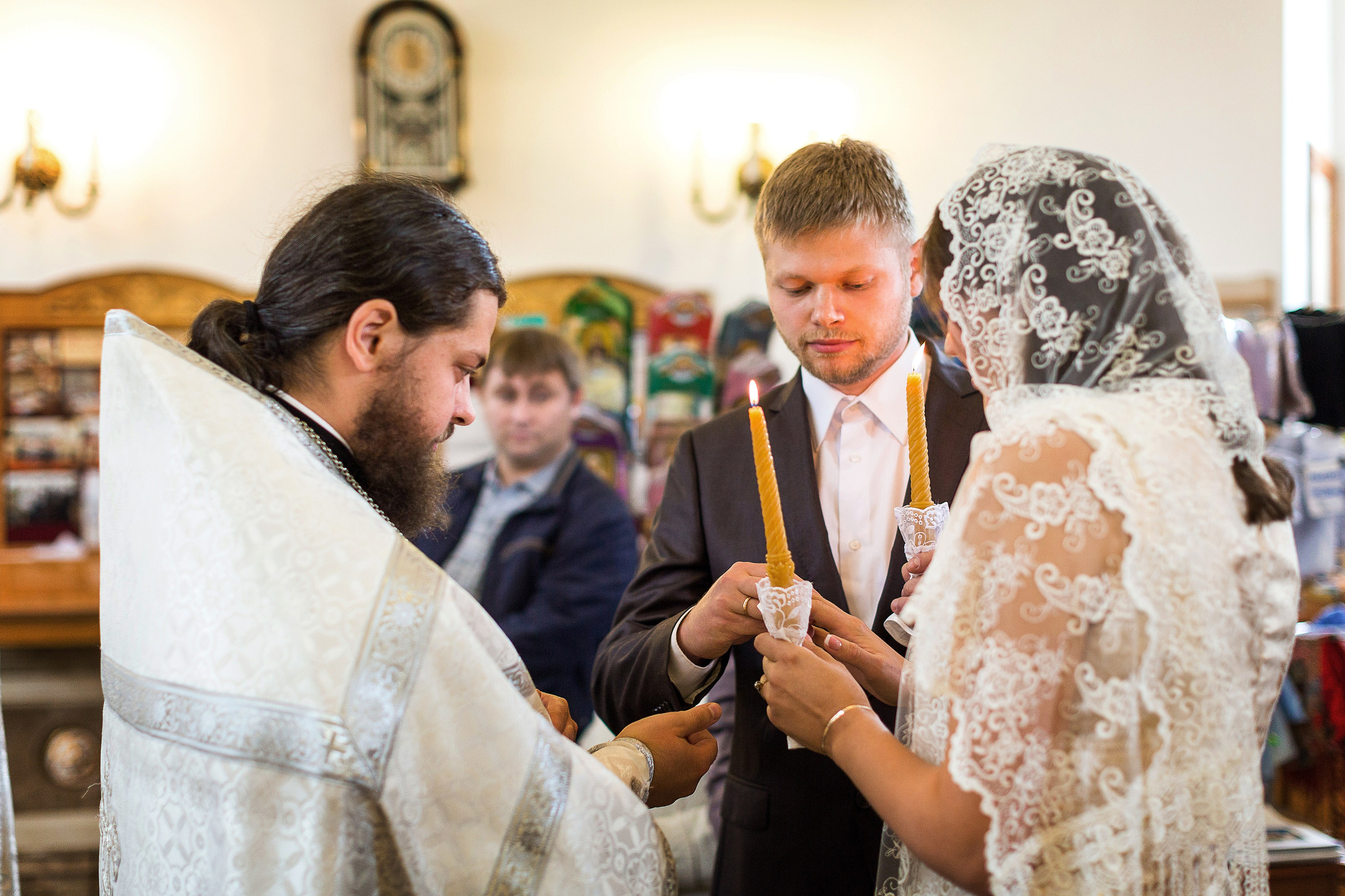 Венчание Светланы и Алексея. Фотограф на Крещение, семейный фотограф в Москве