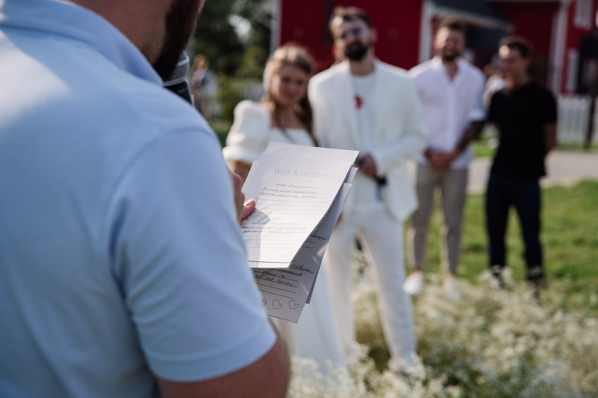 RED. Wedding photographer in Europe