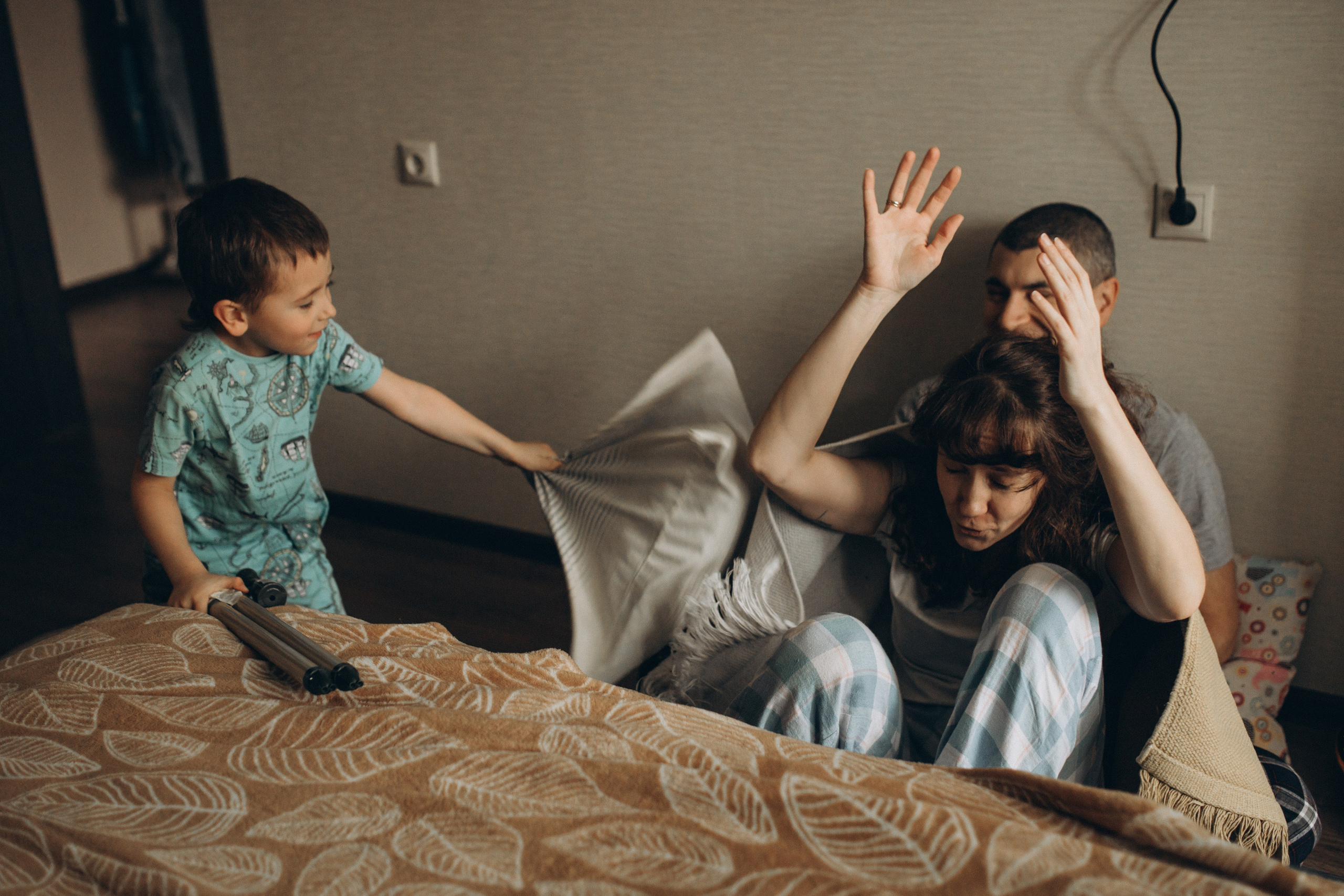 Таня, Паша, Миша. Фотограф Людмила Оюн