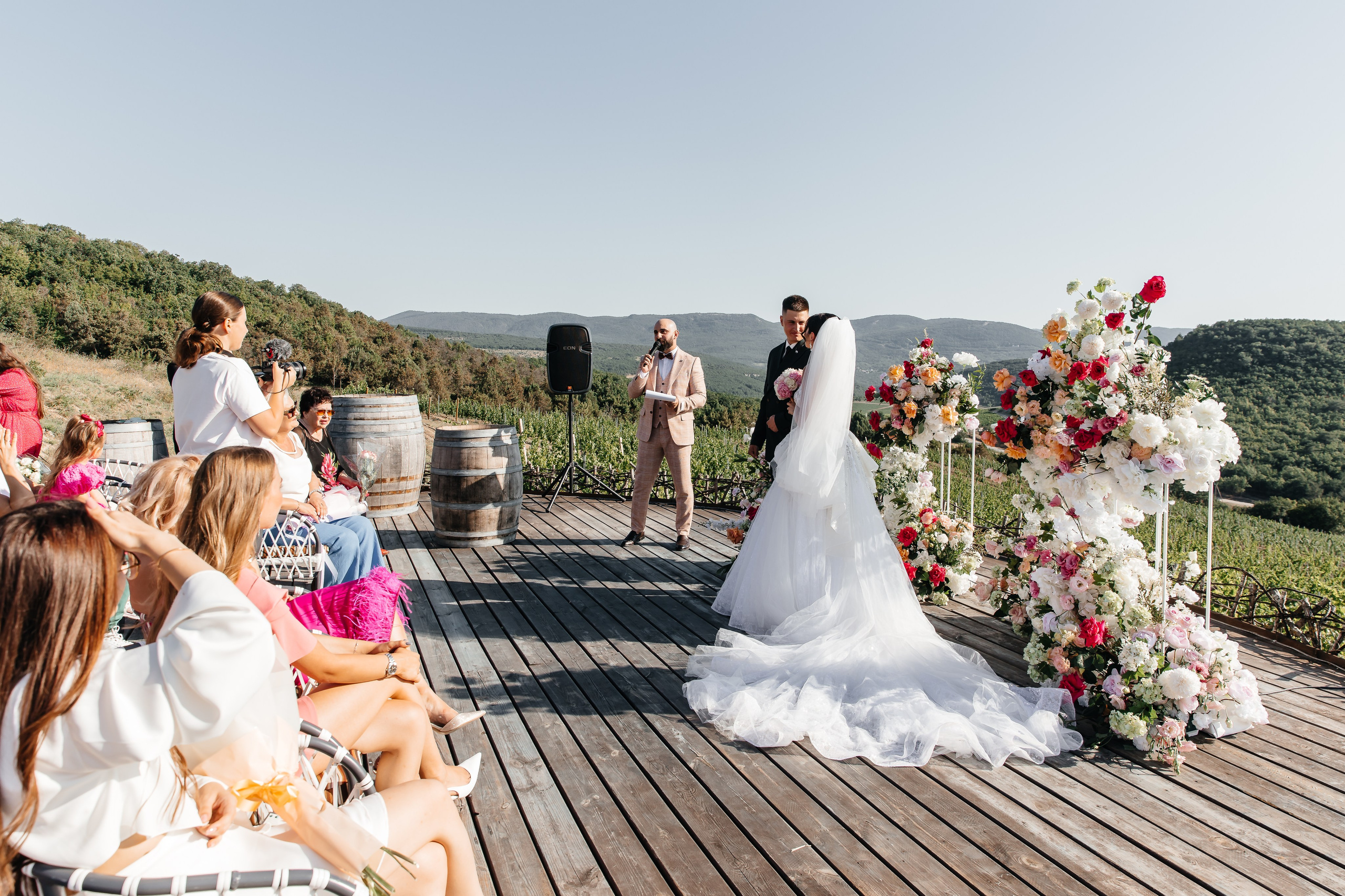 Свадьба на винодельне. Анонс для Ивана и Виктории. Свадебный фотограф в Крыму и Севастополе Ольга Баскакова
