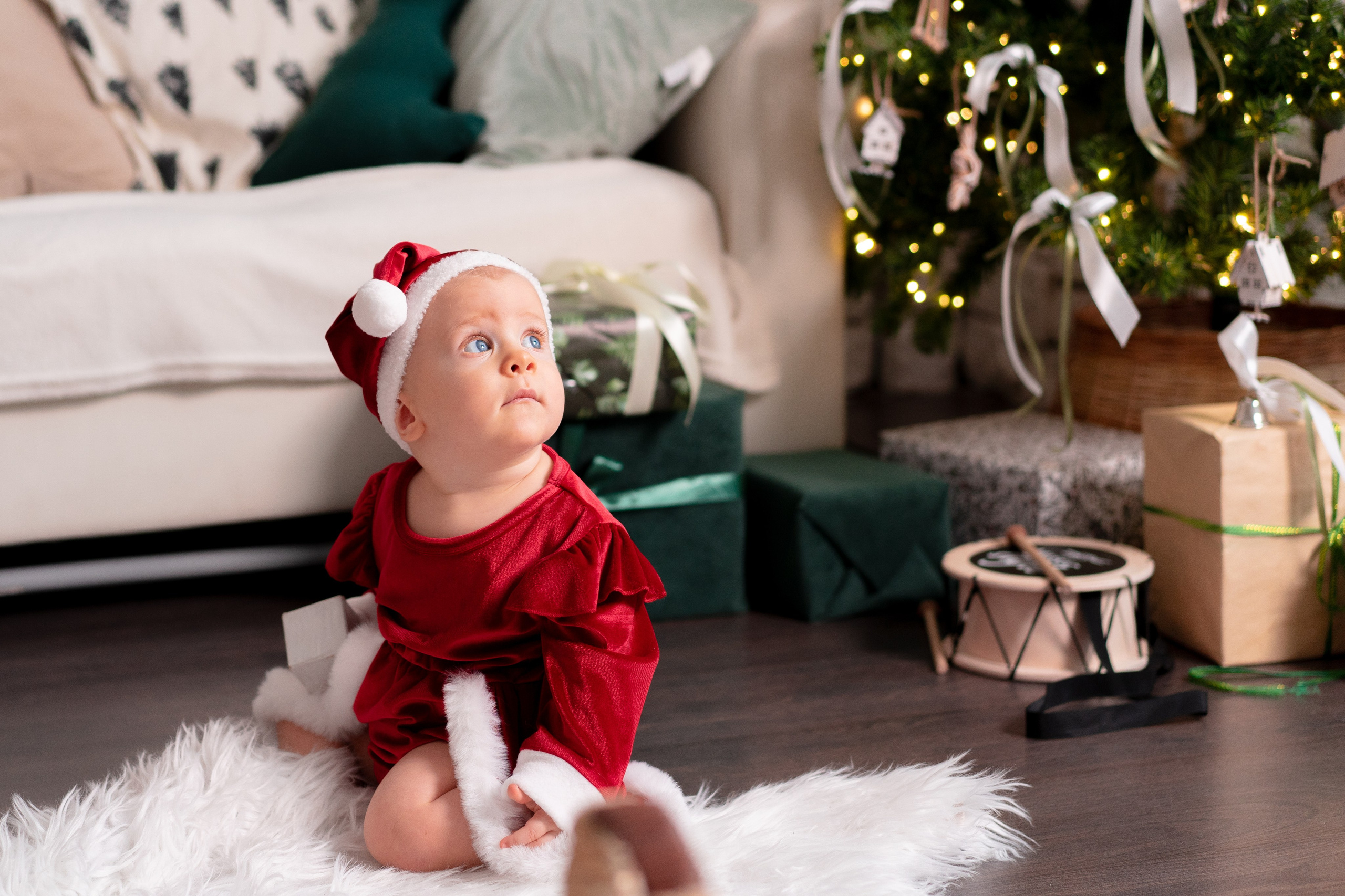 Новогодняя семейная фотосессия. Детская, семейная фотостудия в Санкт-Петербурге