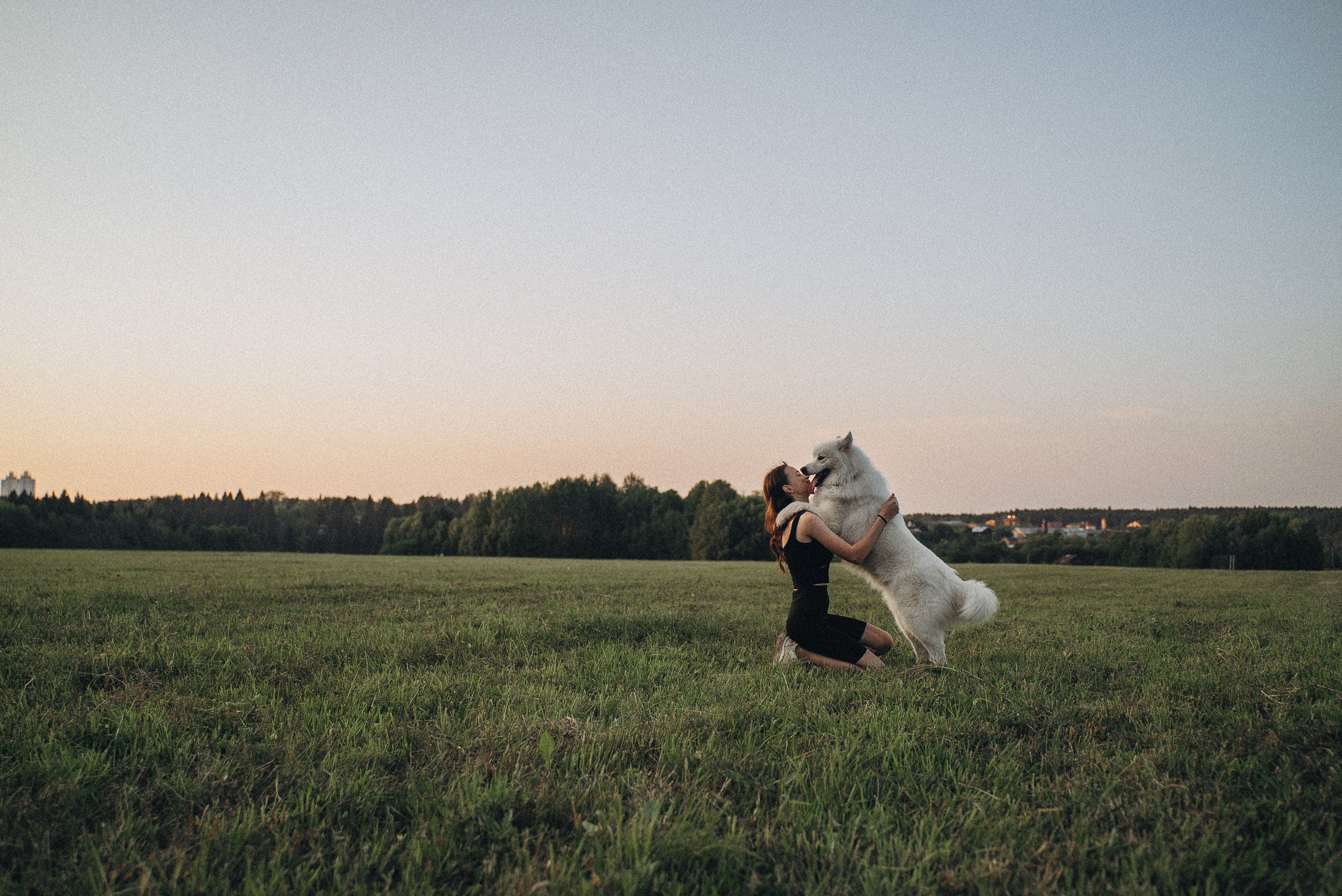 Алёна и Челси. Фотограф-анималист Богданова Полина