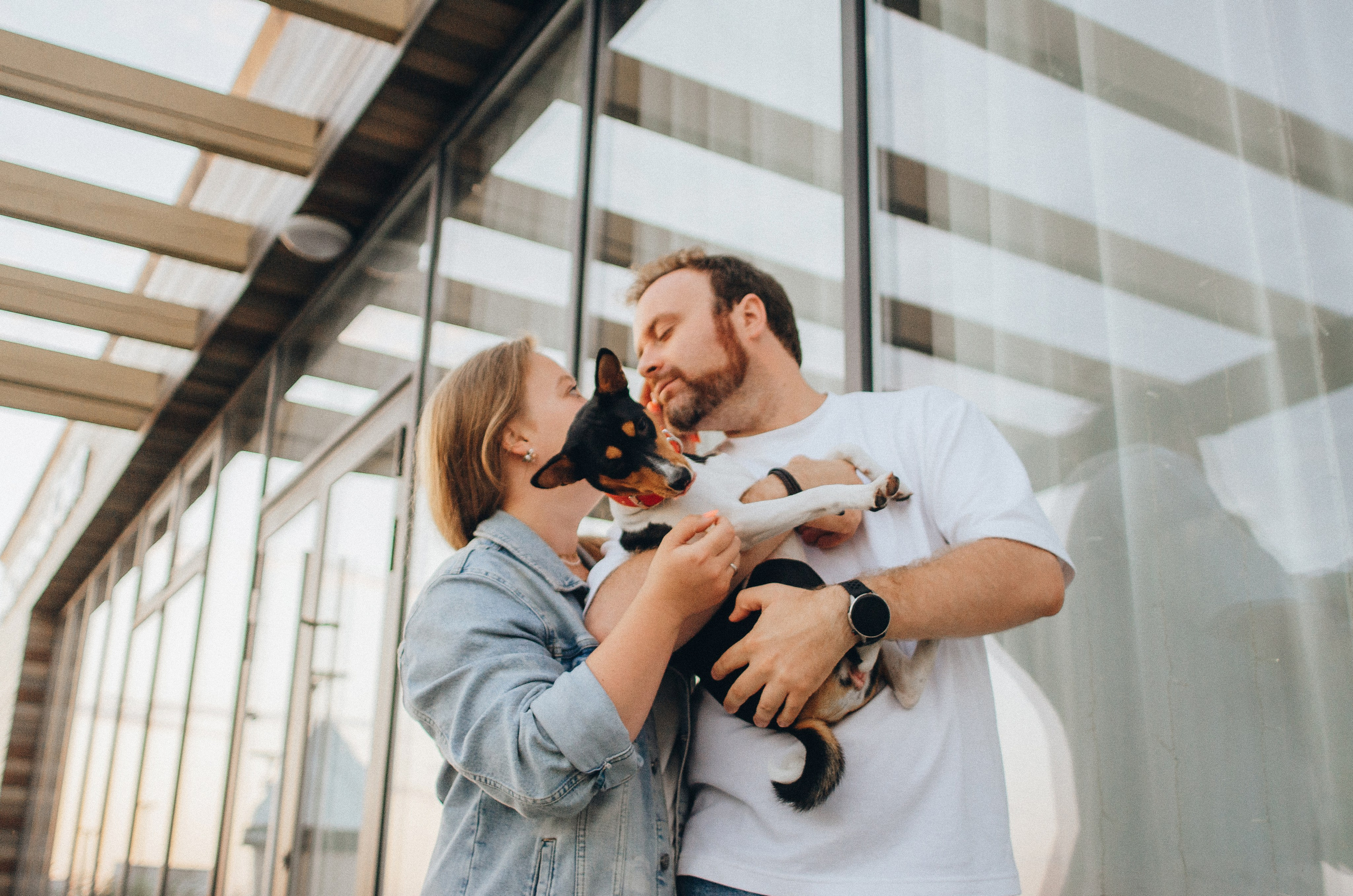 Лена, Никита и Эсма. Фотограф-анималист Богданова Полина