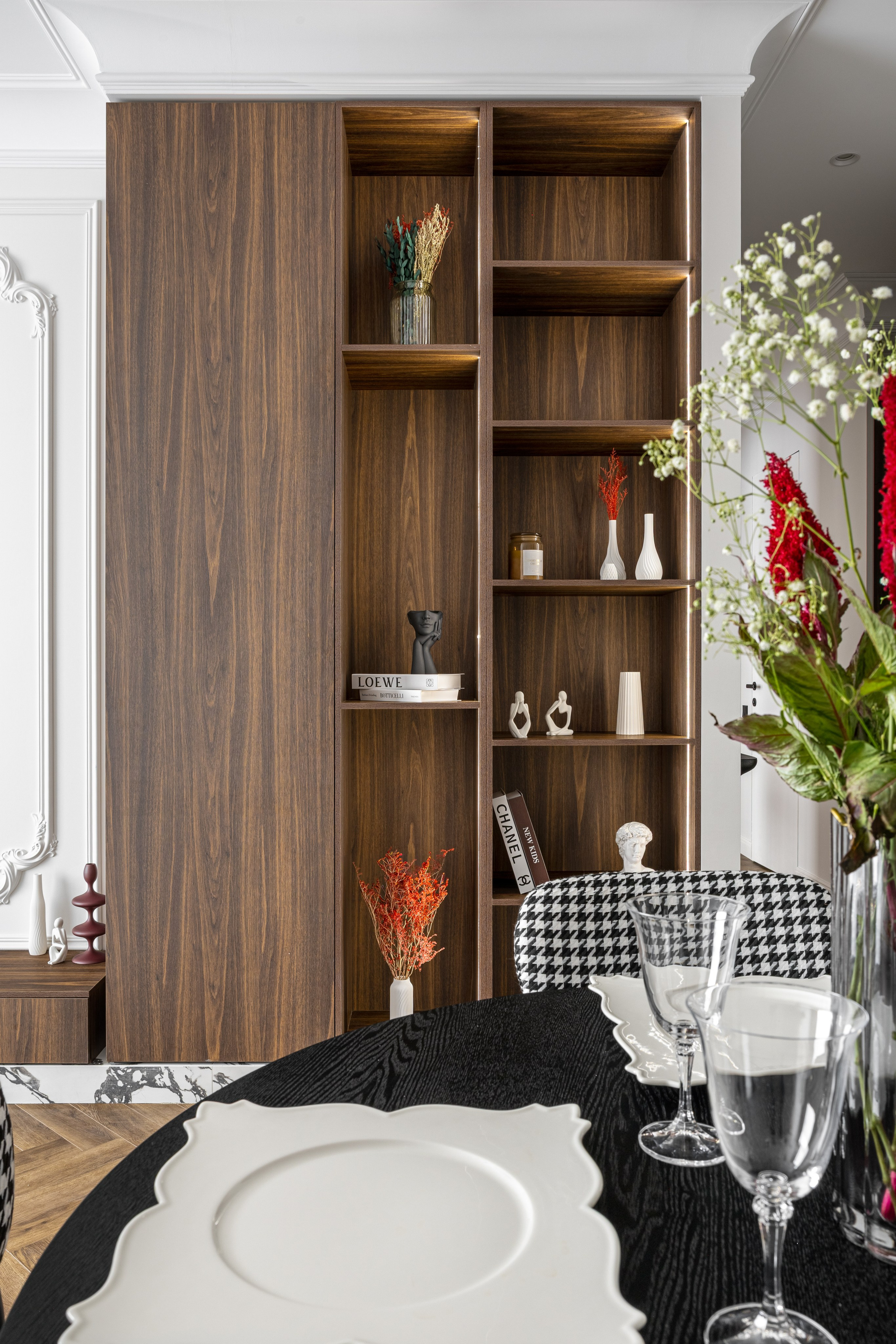 Неоклассика с винными акцентами. ЖК «Will Towers». Veselinskiy| Интерьерный фотограф | Москва