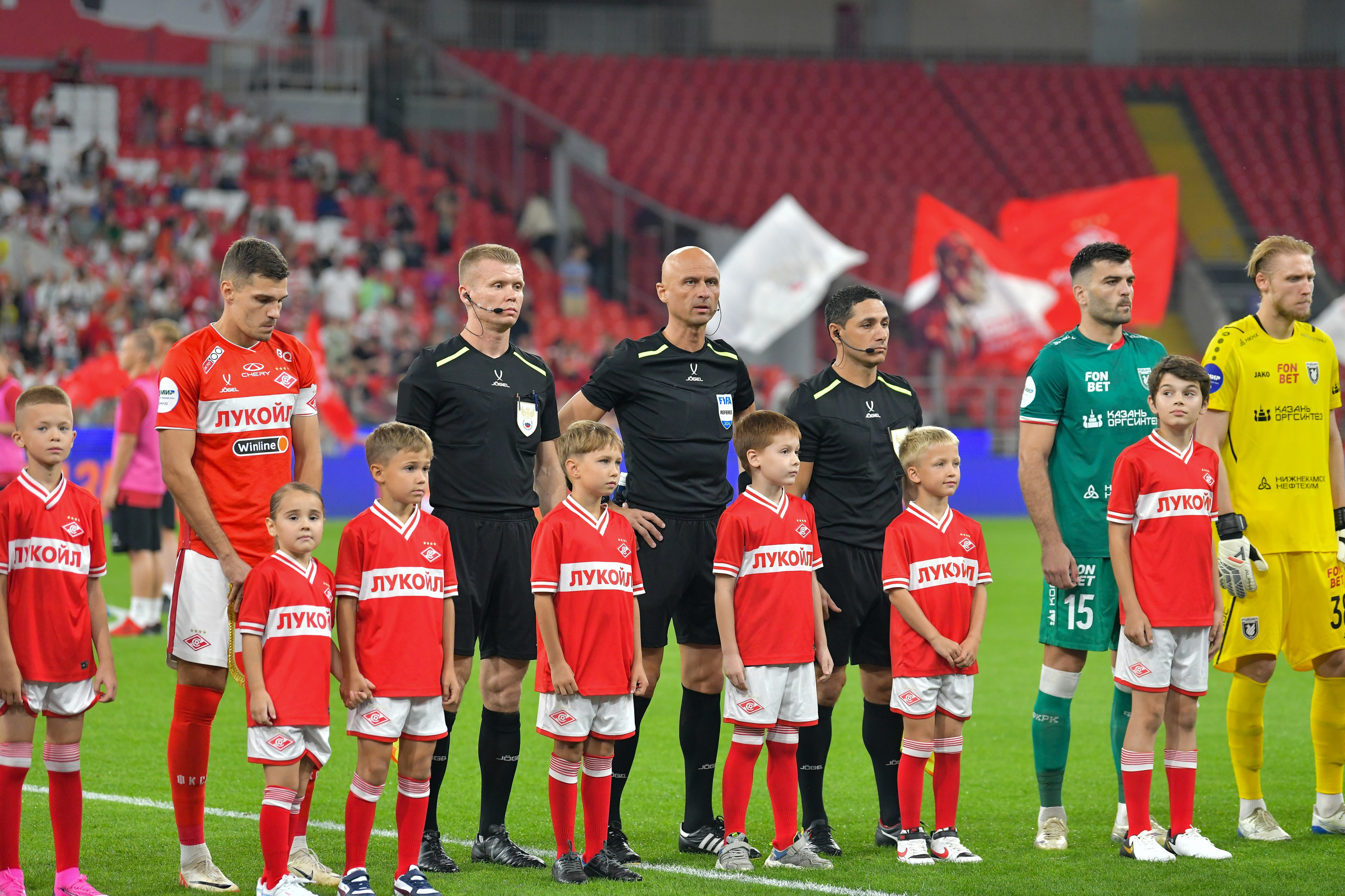 ФК «Спартак-Москва» — ФК «Рубин» 》1:0《 Чемпионат России по футболу. Российская Премьер-Лига. 7 тур. 31.08.2024 «Лукойл Арена» г. Москва. Свой взгляд через объектив