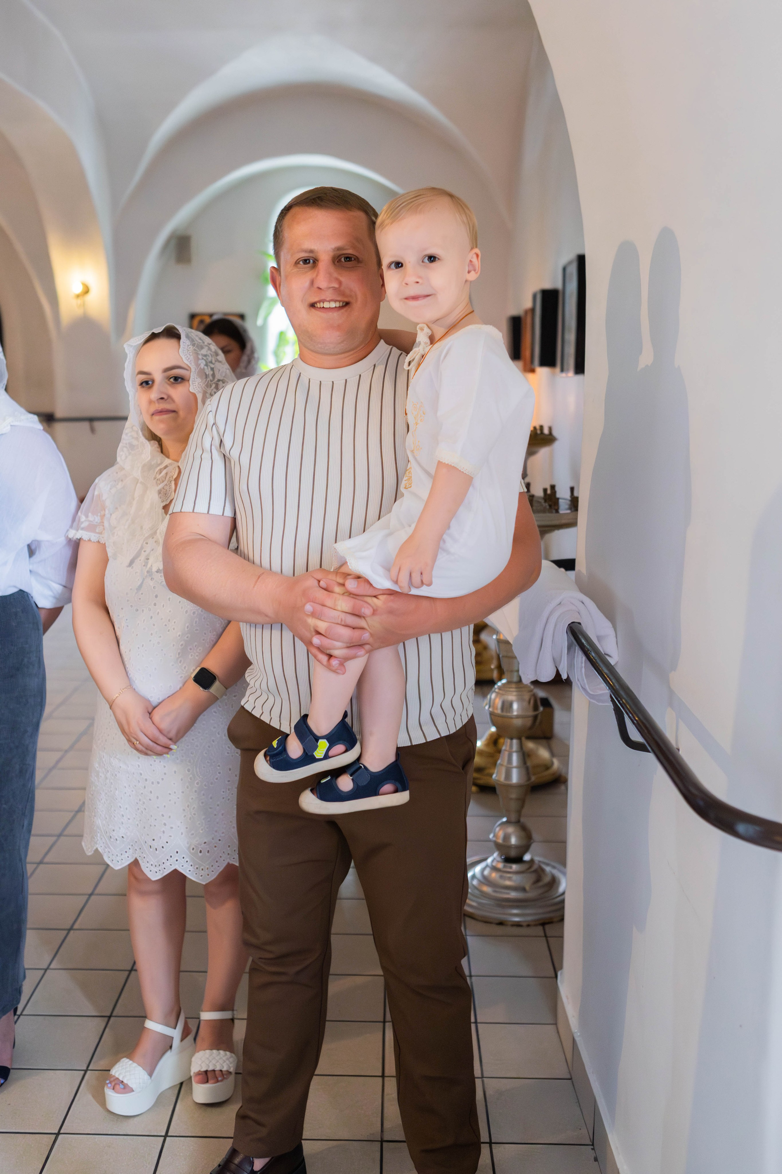Крещение Владислава. Храм Воскресения Христова (Памирская). Свадебный семейный и детский фотограф в Краснодаре Карина Федоровская