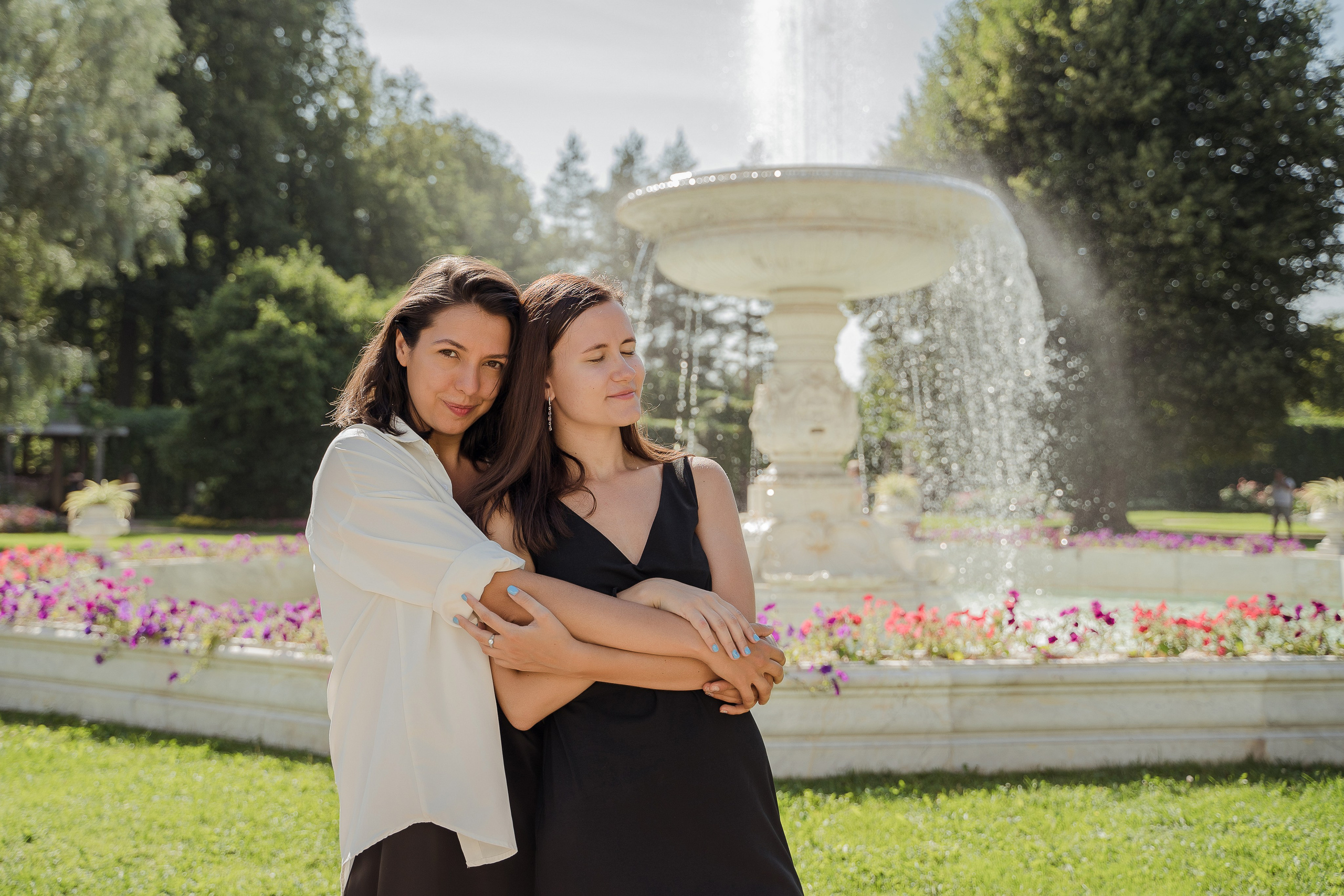 Семейная фотосессия в Екатерининском парке Царского Села. Свадебный и семейный фотограф в Пушкине и Санкт-Петербурге Мария Филиппова