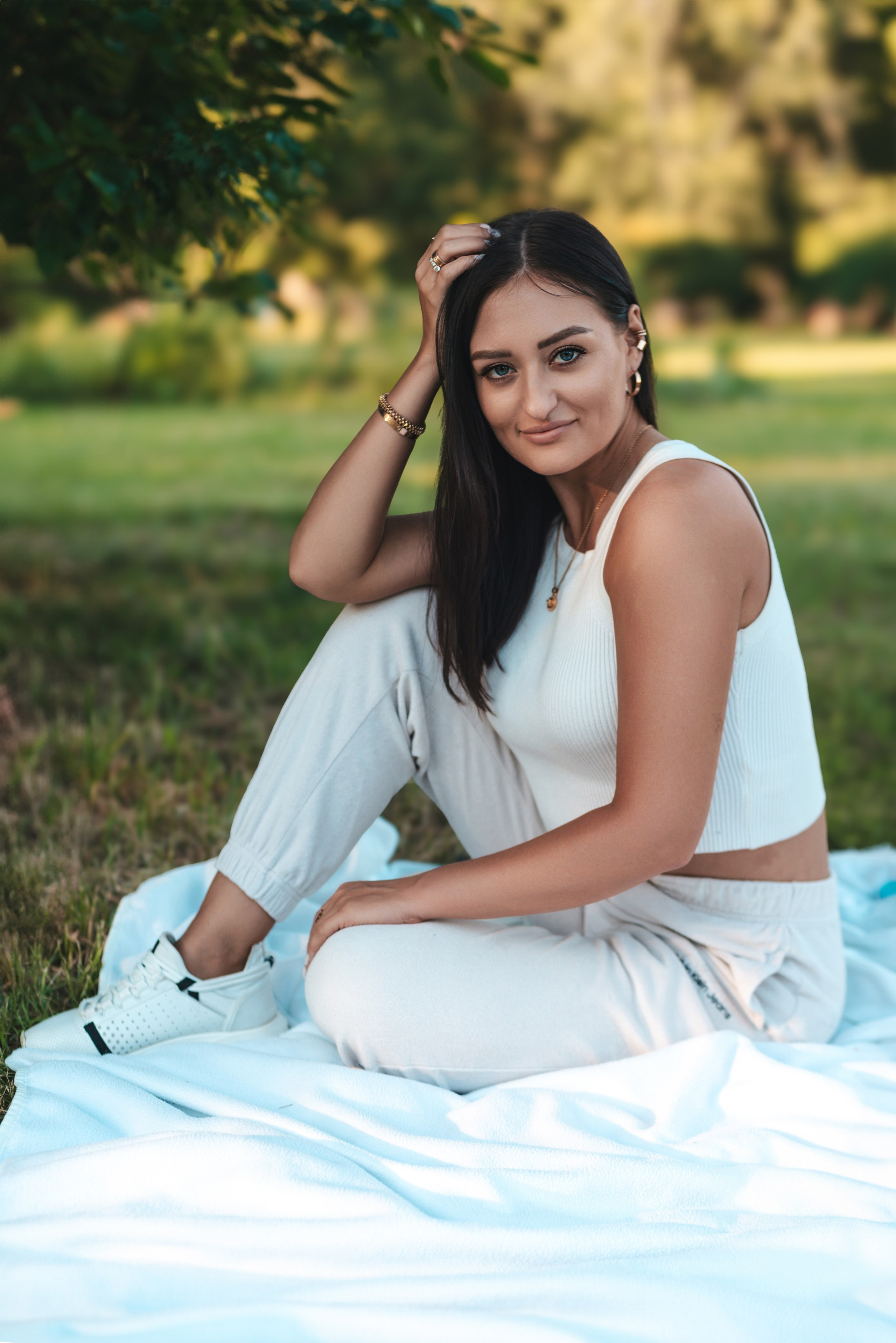 Дарья и Филипп / Фотосессия в парке. Фотограф в Санкт-Петербурге Марина Парникова