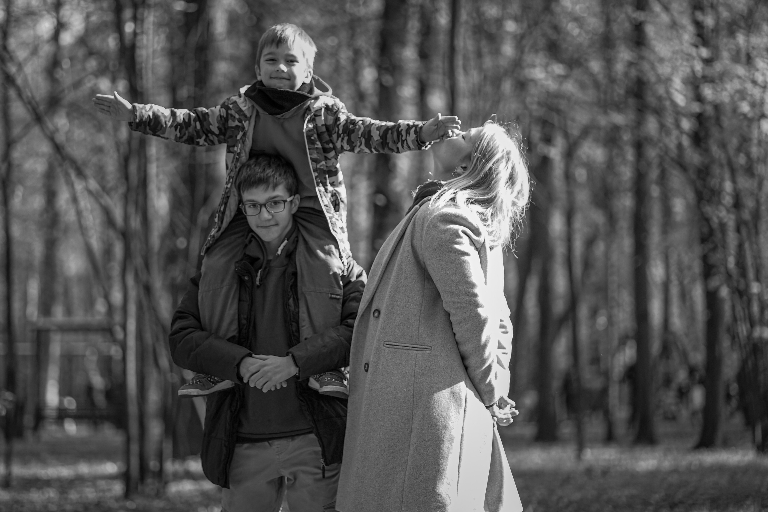 Георгий, Антон и мама. Семейный и детский фотограф в Москве (Тинао) Галкина Алевтина