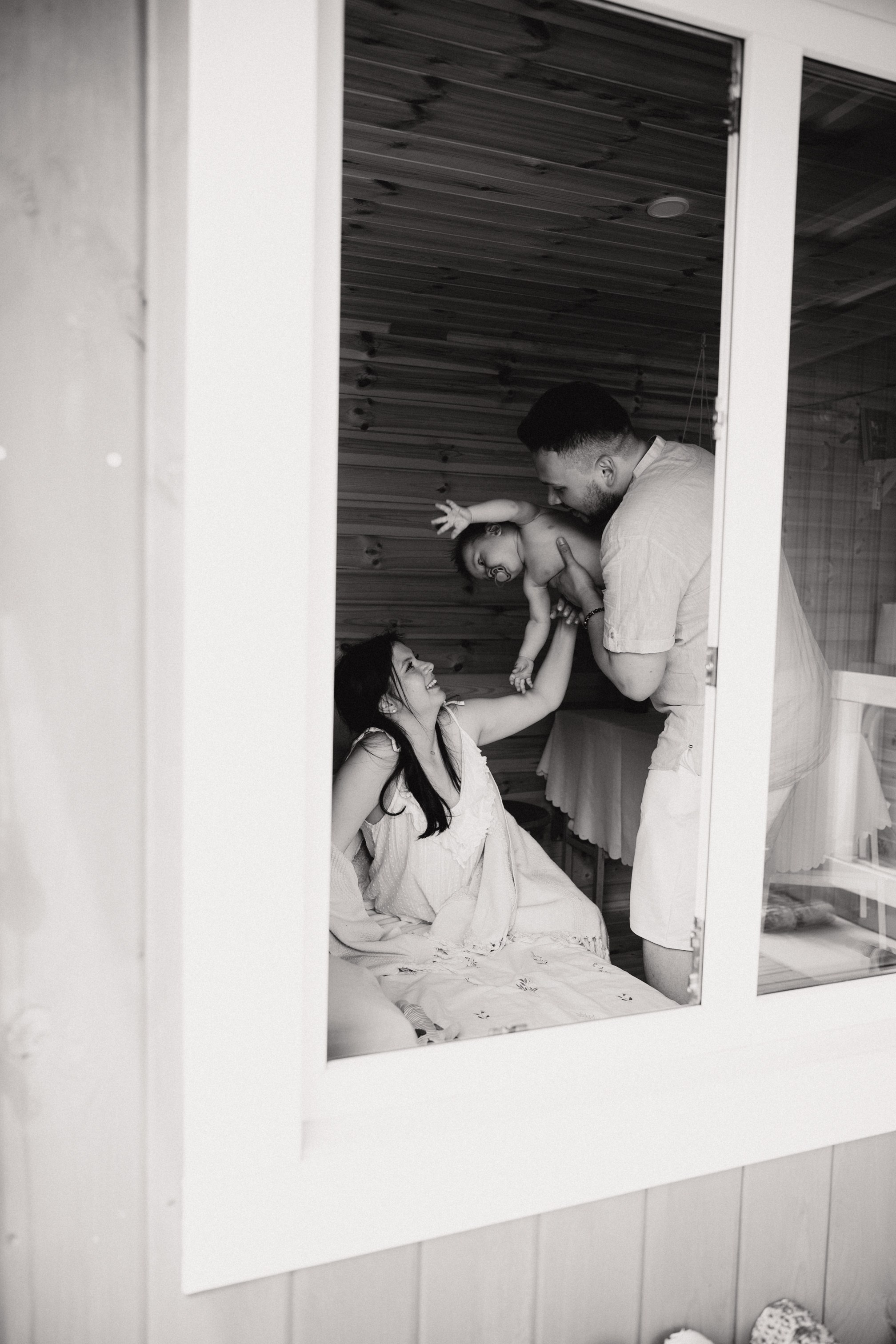 Семейная за городом на даче. Семейный свадебный фотограф Екатеринбург Первоуральск Шарнина Алёна