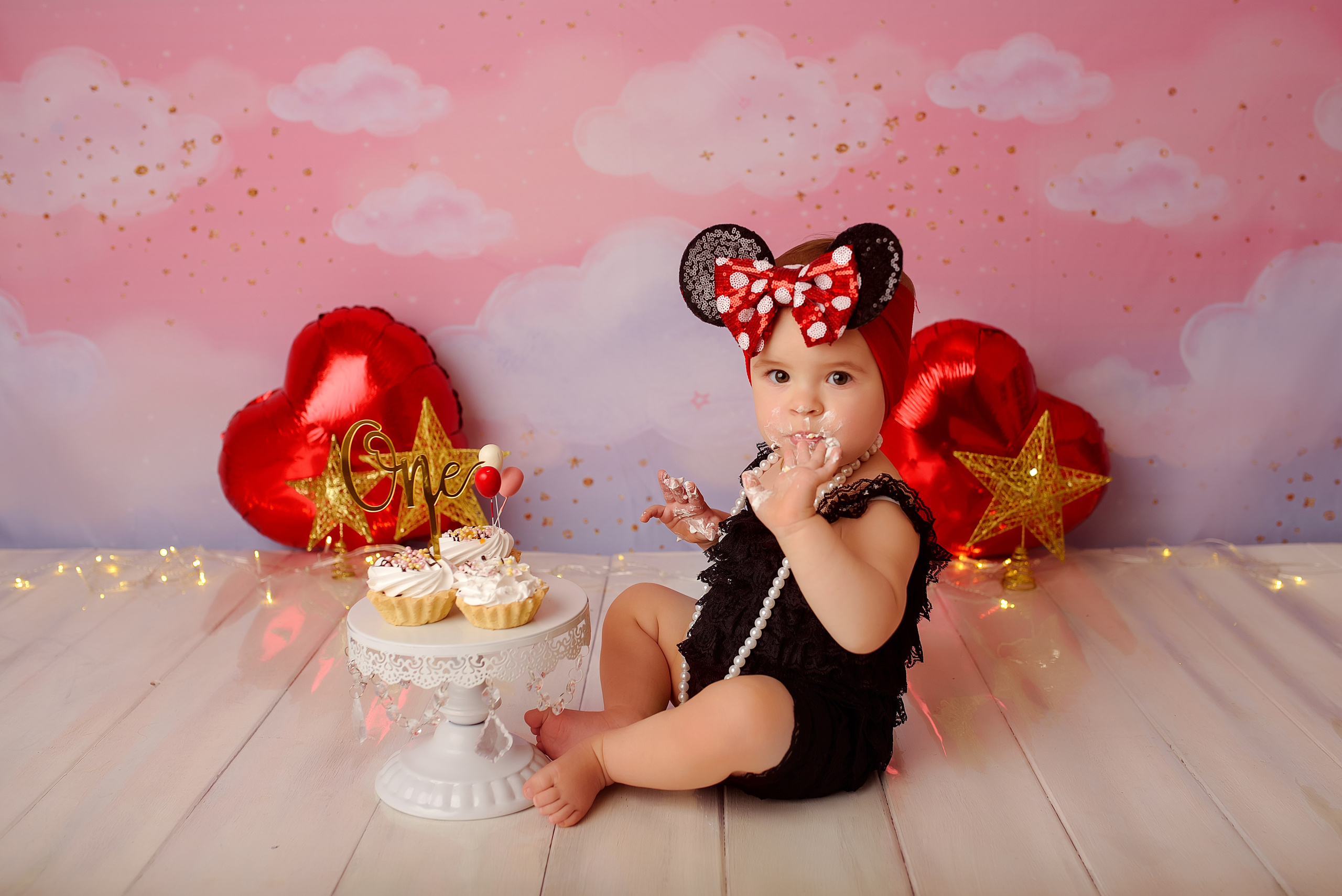 Крушение тортика. Фотограф беременности и новорожденных в Рязани