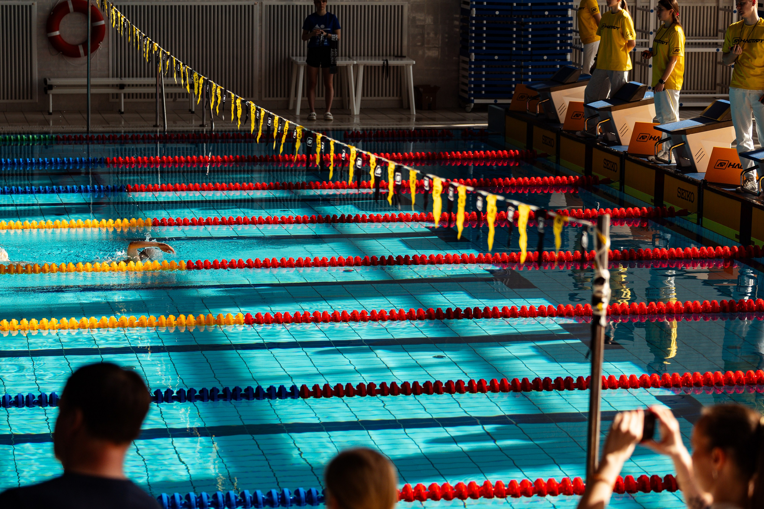 Второй тур Соревнований по плаванию «НАСТАРТ» СК «Акватория ЗИЛ». Репортажный фотограф в Москве Измалков Артем