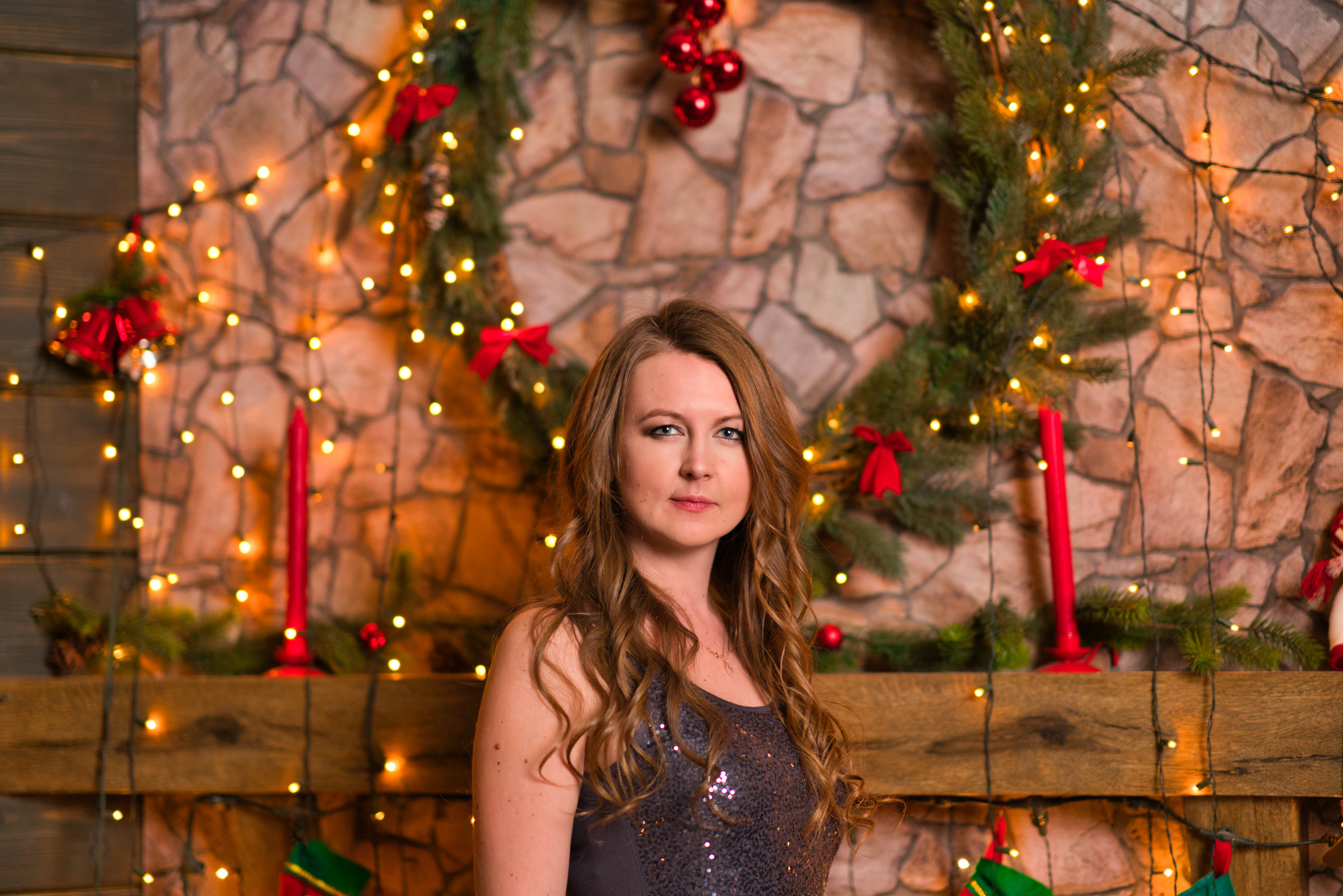 Новогодняя фотосессия — Ольга. Фотограф — видеограф в Москве Дмитрий Менделеев