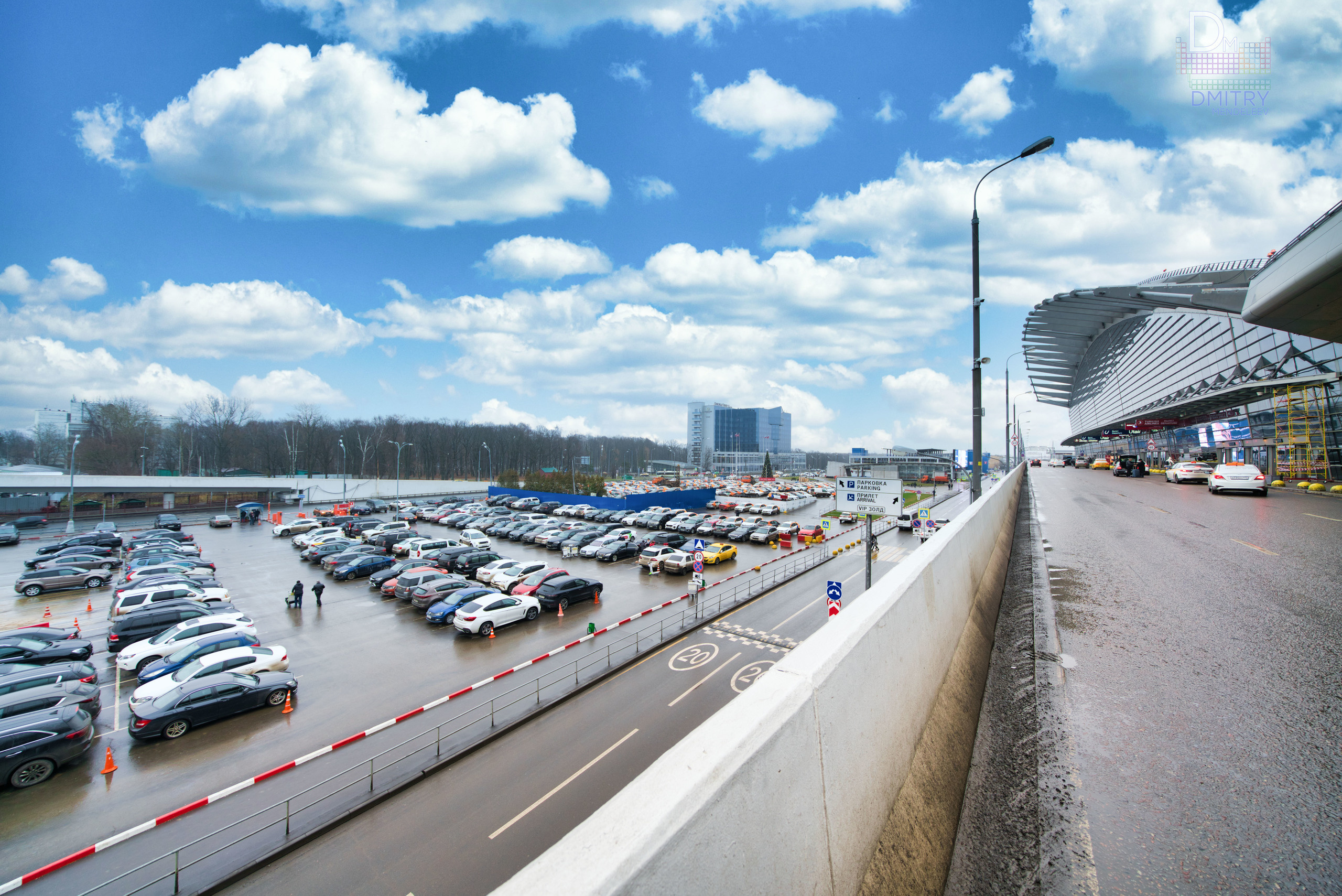 Архитектурная фотосъёмка — Аэропорт Внуково. Фотограф — видеограф в Москве Дмитрий Менделеев