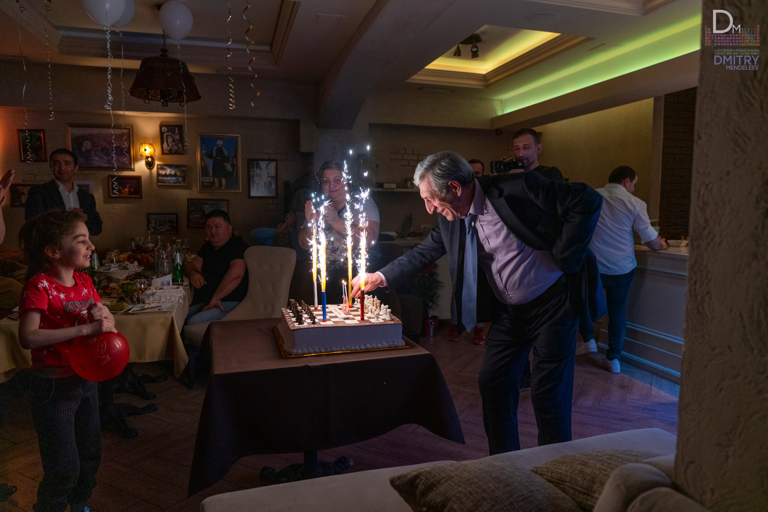 Юбилей. Фотограф — видеограф в Москве Дмитрий Менделеев