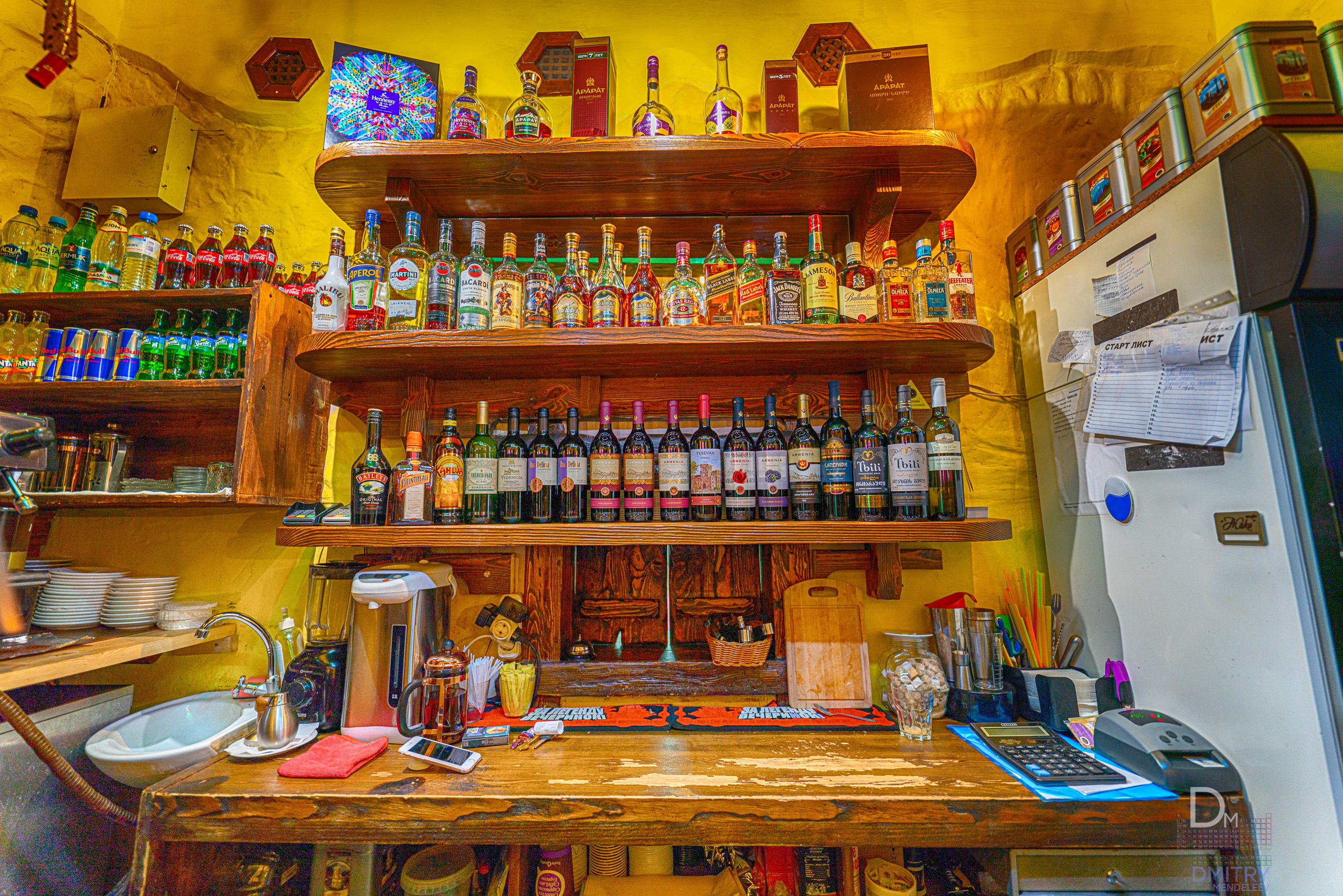 Интерьерная и экстерьерная фотосъемка Кафе Жако. Фотограф — видеограф в Москве Дмитрий Менделеев