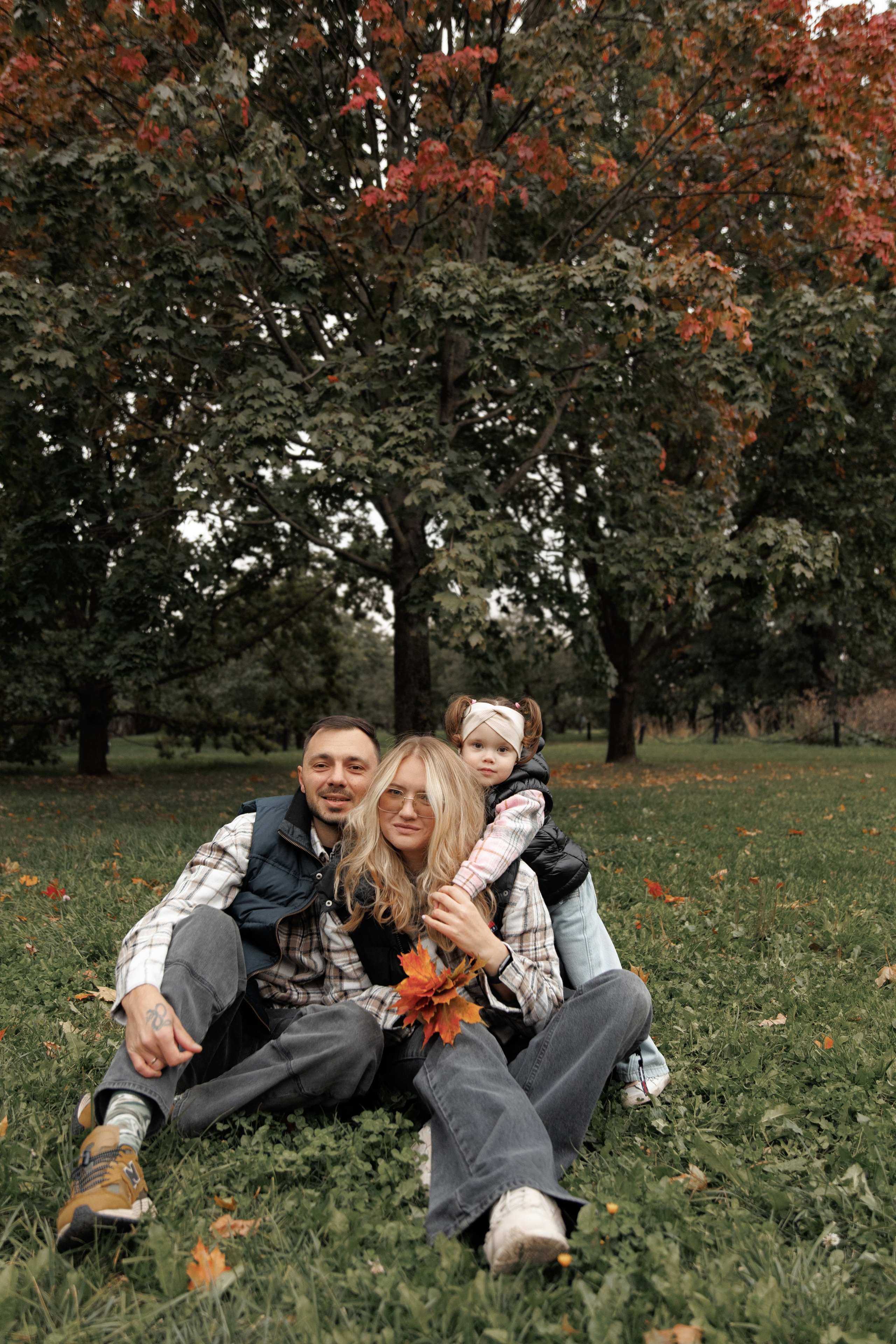 Настя, Денис и Маша