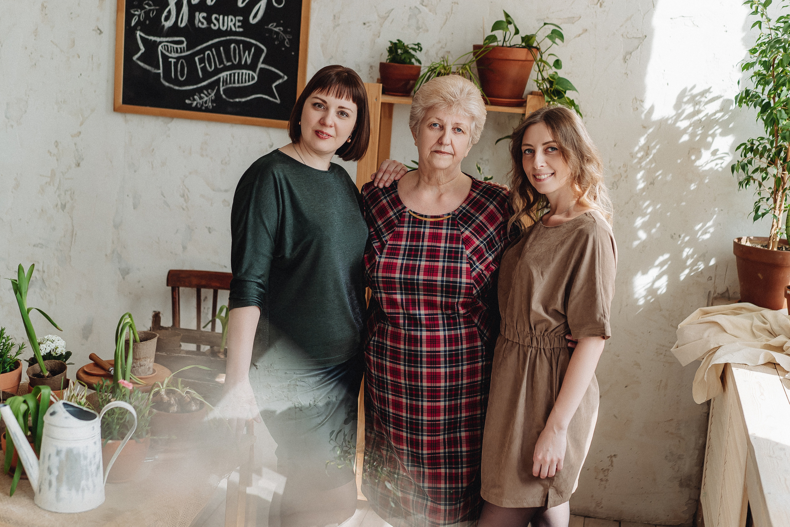 В студии и дома. Семейный и контент фотограф в Красноярске Власова Екатерина