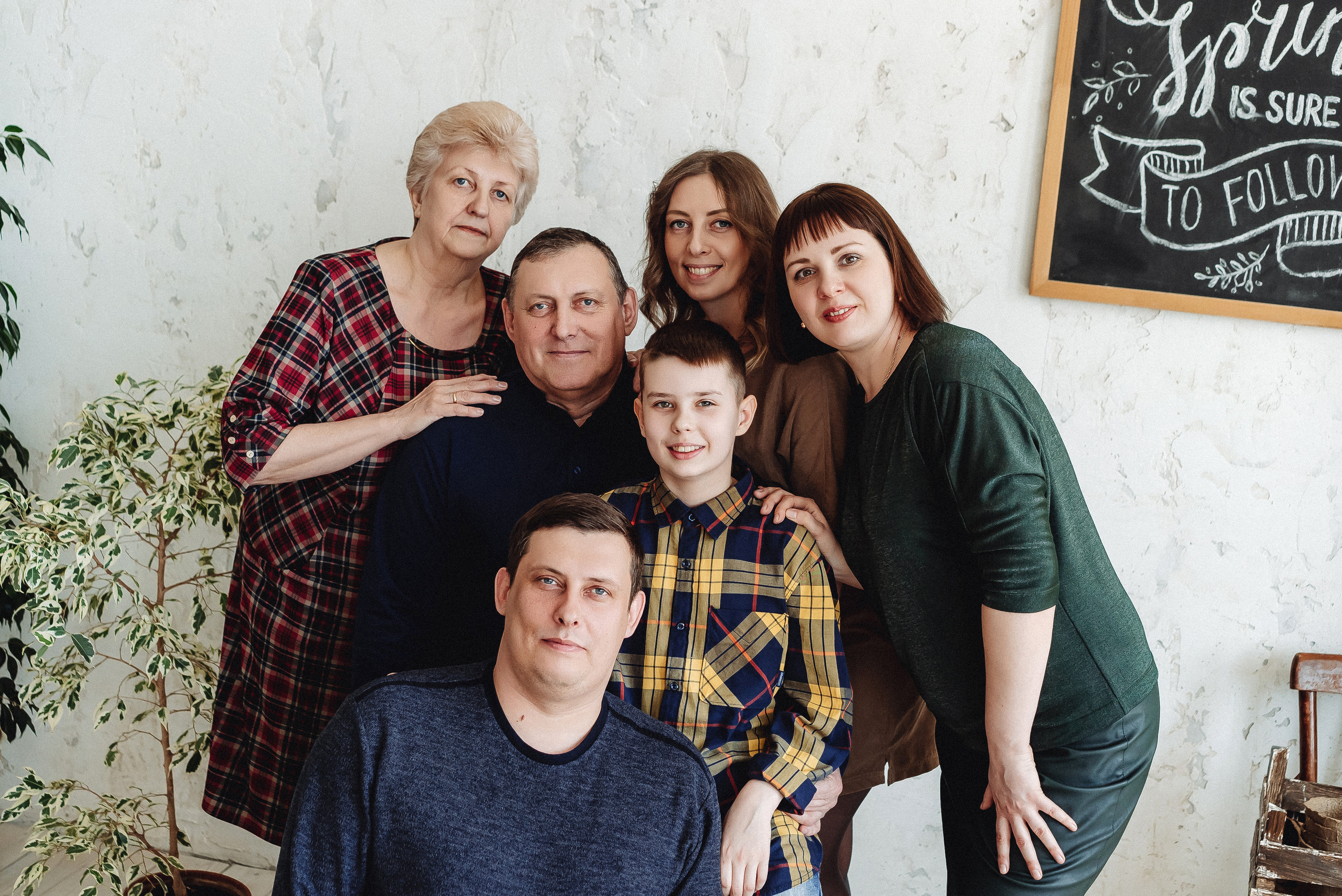 В студии и дома. Семейный и контент фотограф в Красноярске Власова Екатерина