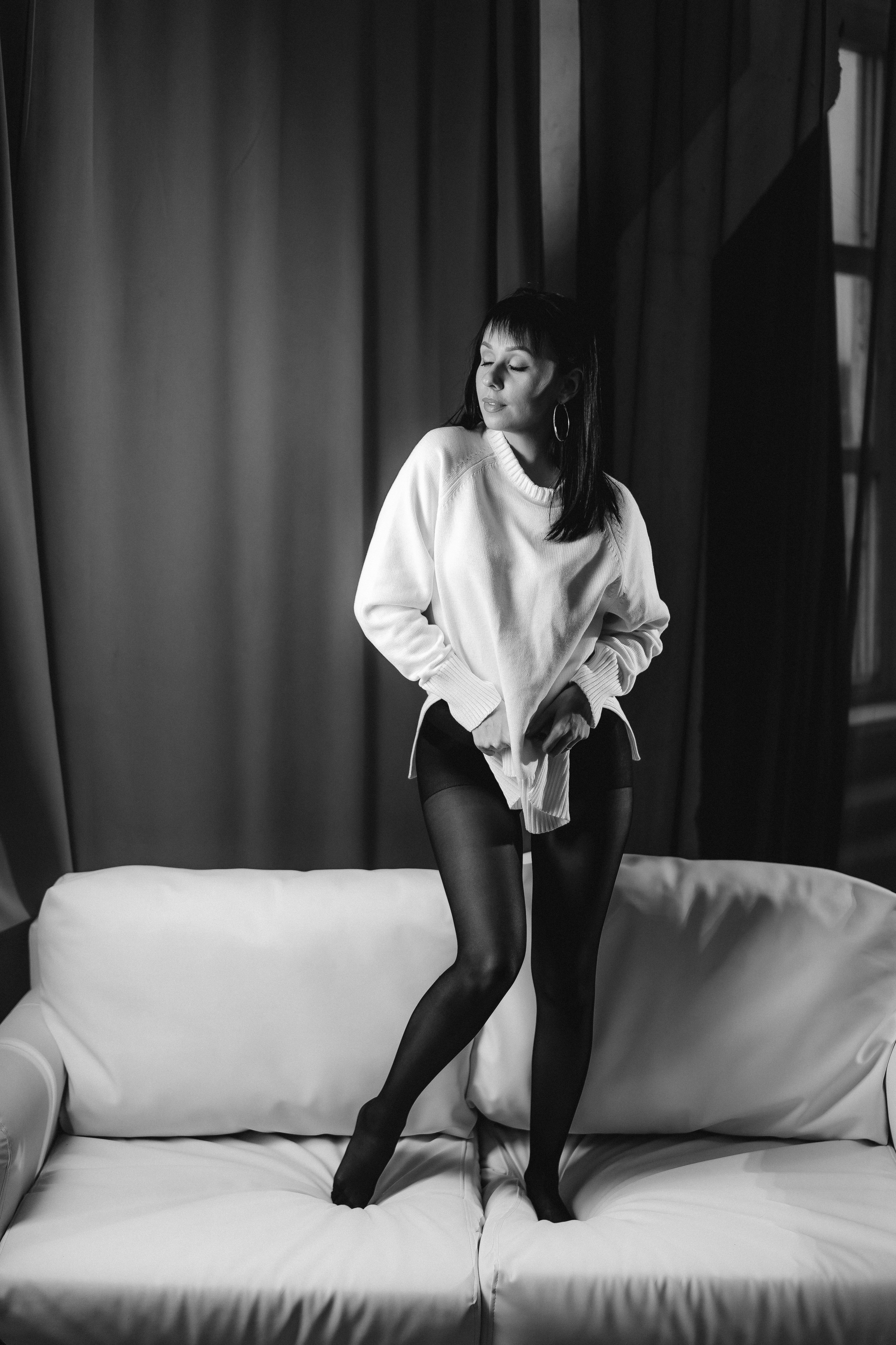 В студии. Семейный и контент фотограф в Красноярске Власова Екатерина