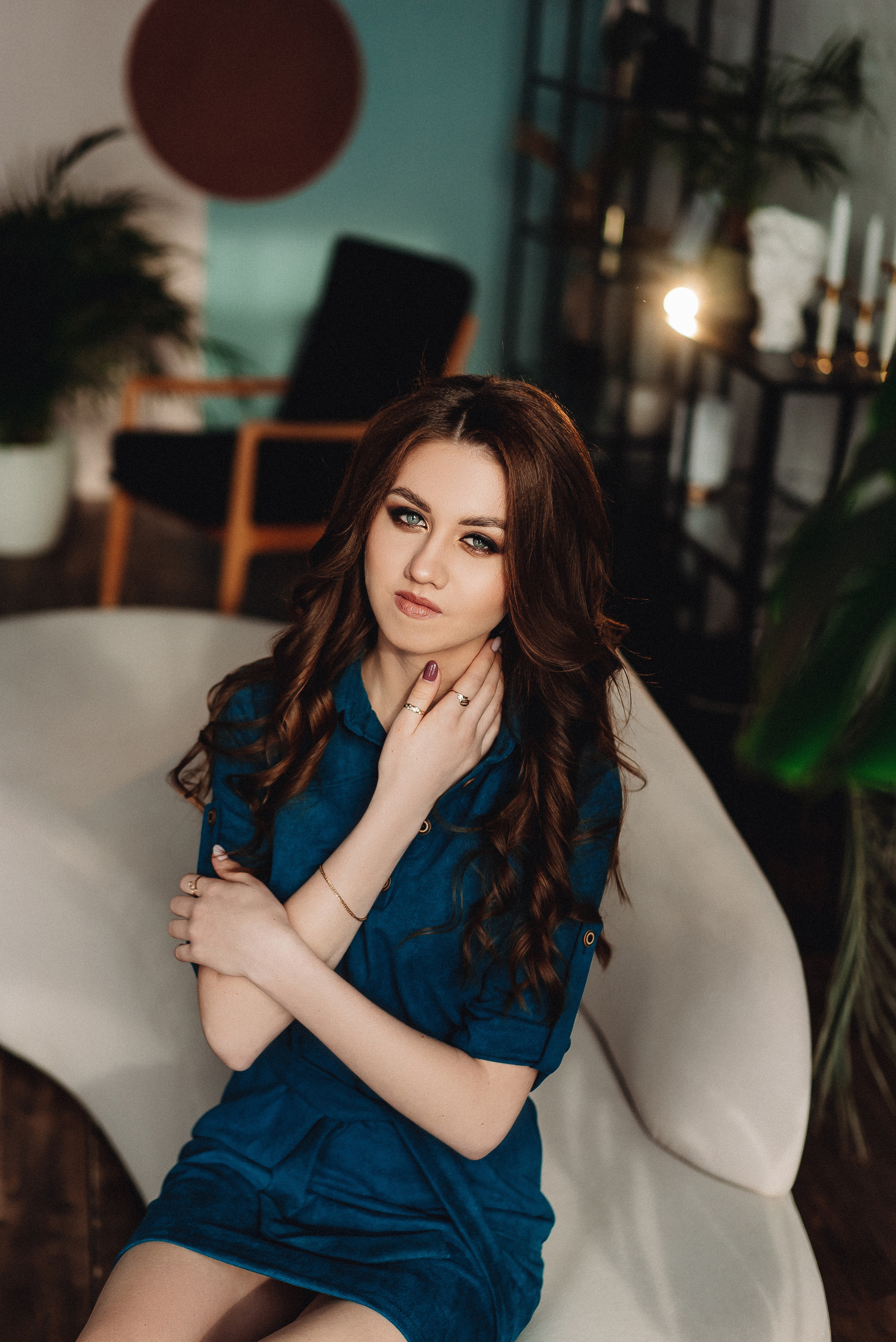 В студии. Семейный и контент фотограф в Красноярске Власова Екатерина