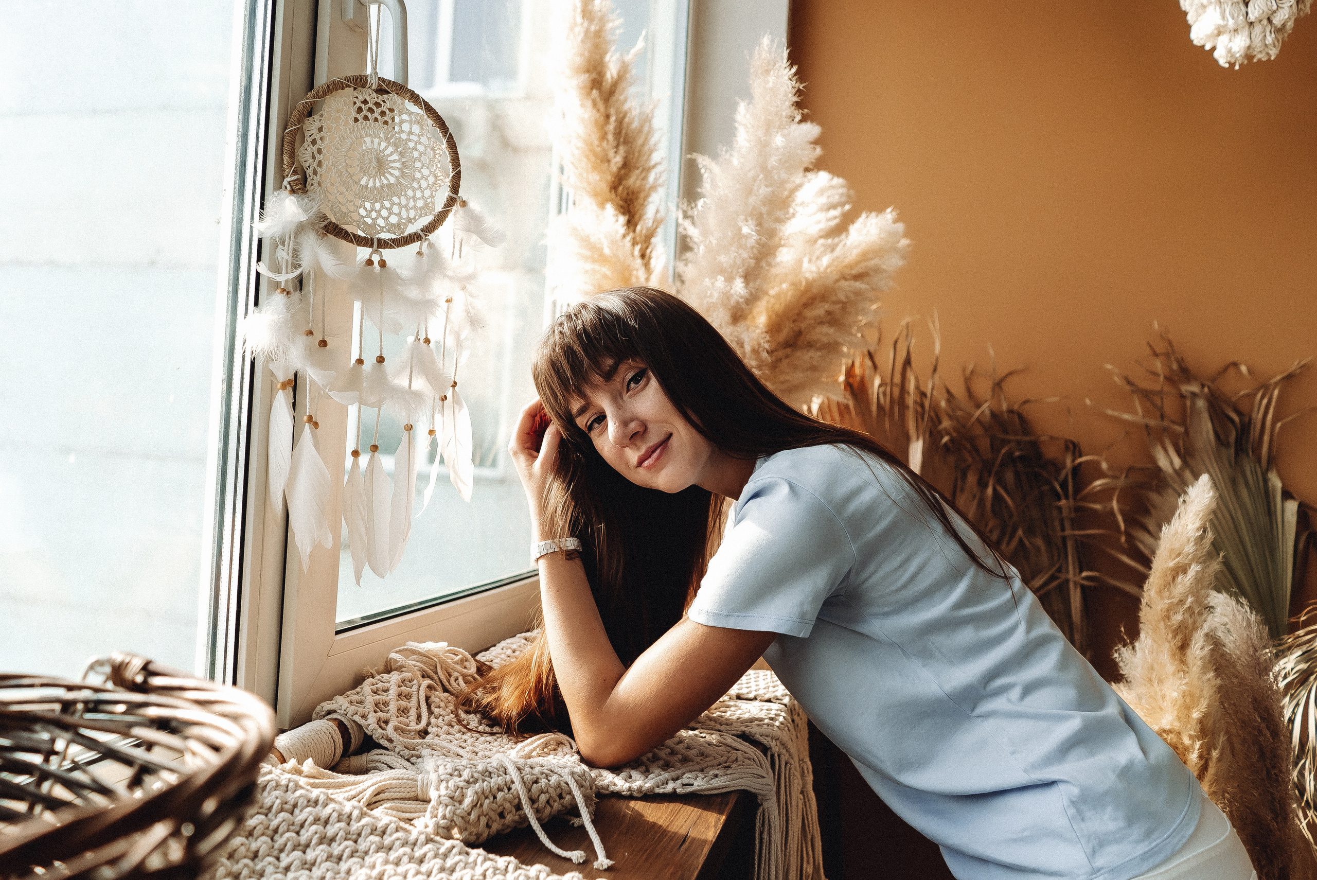 В студии. Семейный и контент фотограф в Красноярске Власова Екатерина