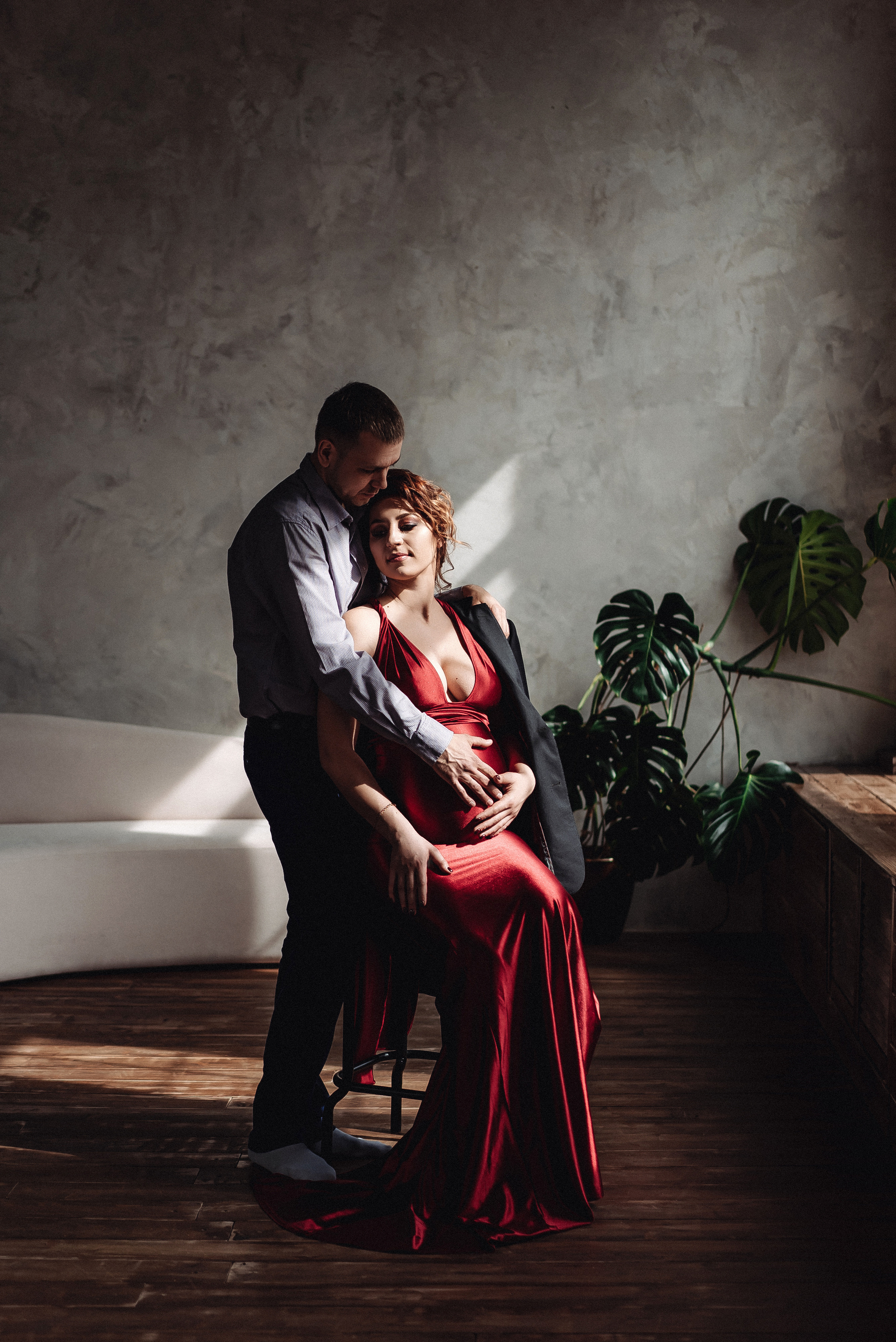 В студии. Семейный и контент фотограф в Красноярске Власова Екатерина