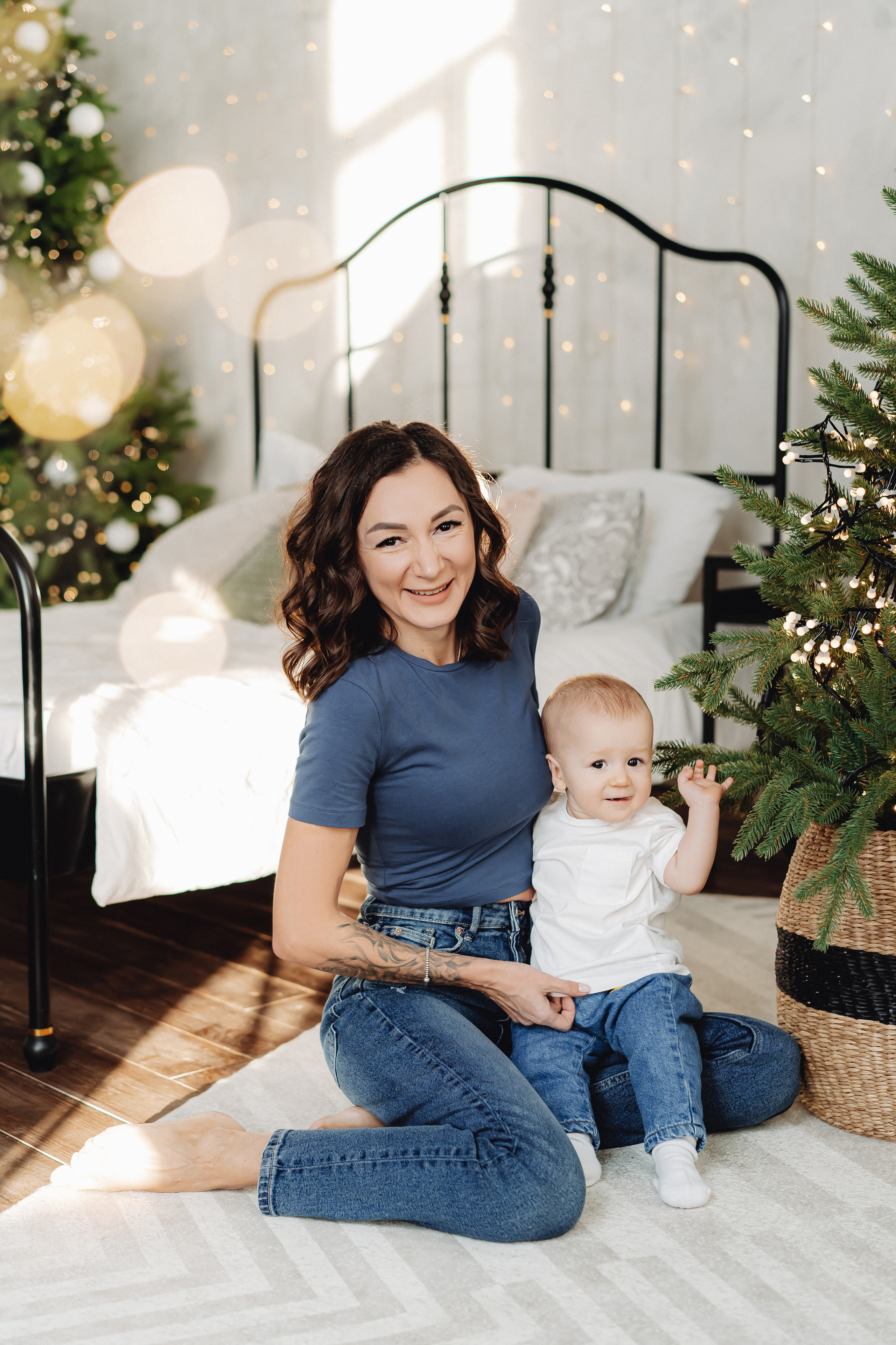 Новогодние фотосессии. Семейный и контент фотограф в Красноярске Власова Екатерина