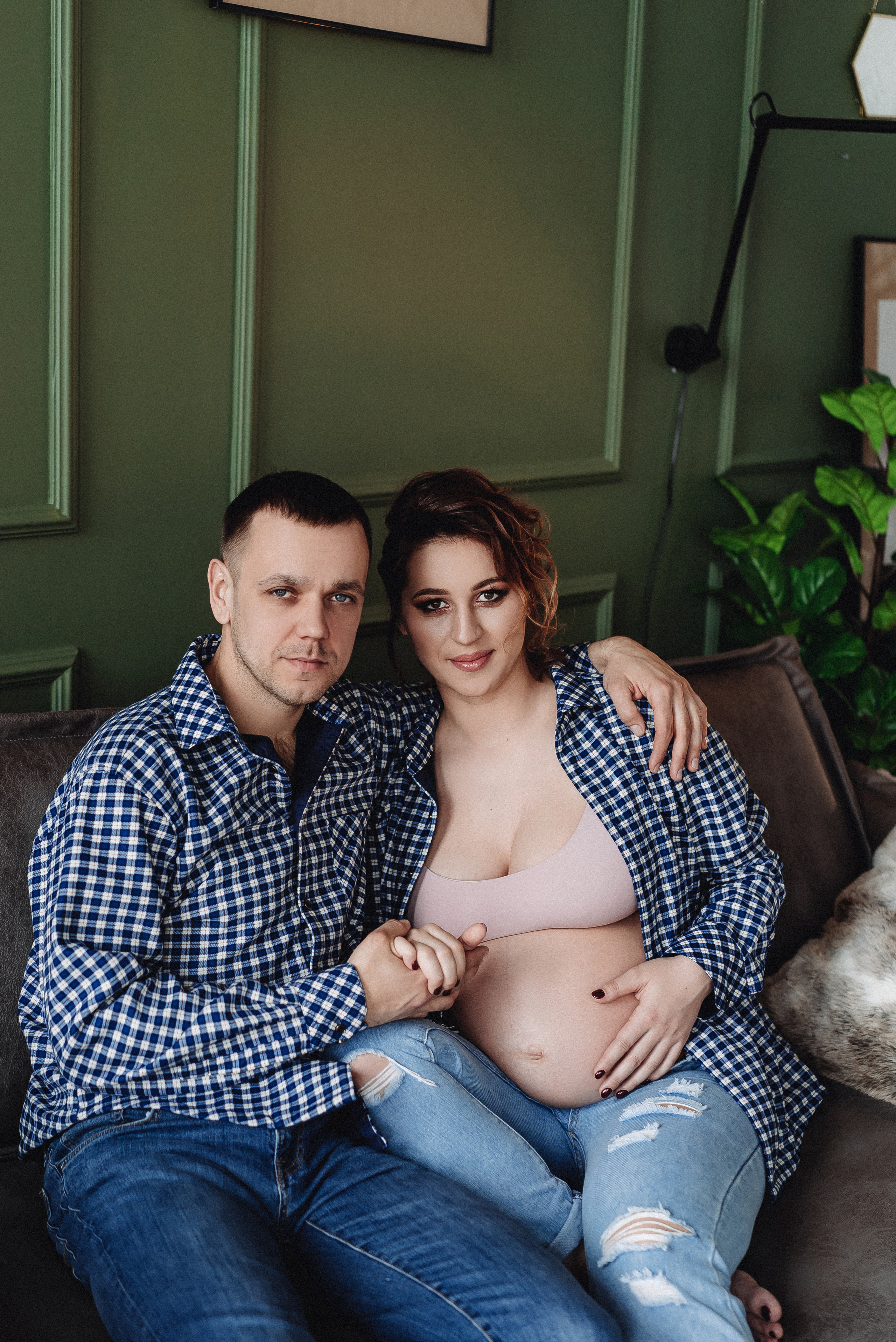 В студии. Семейный и контент фотограф в Красноярске Власова Екатерина